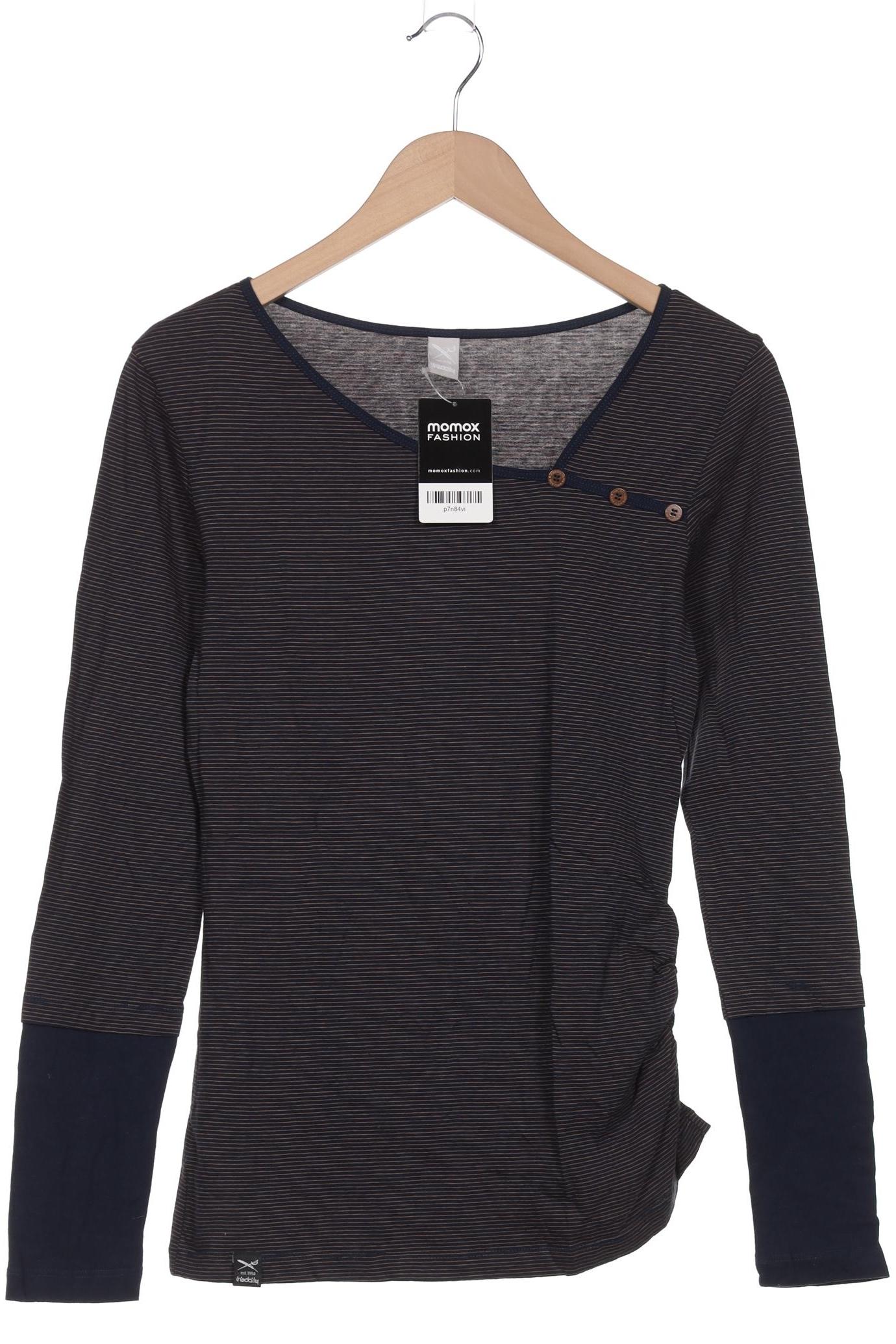 

iriedaily Damen Langarmshirt, marineblau, Gr. 38