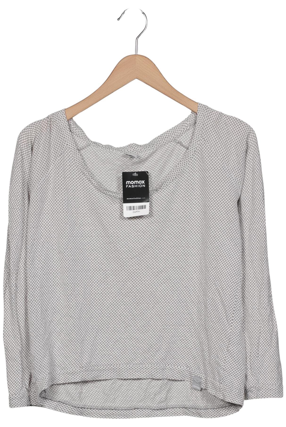 

iriedaily Damen Langarmshirt, grau, Gr. 38