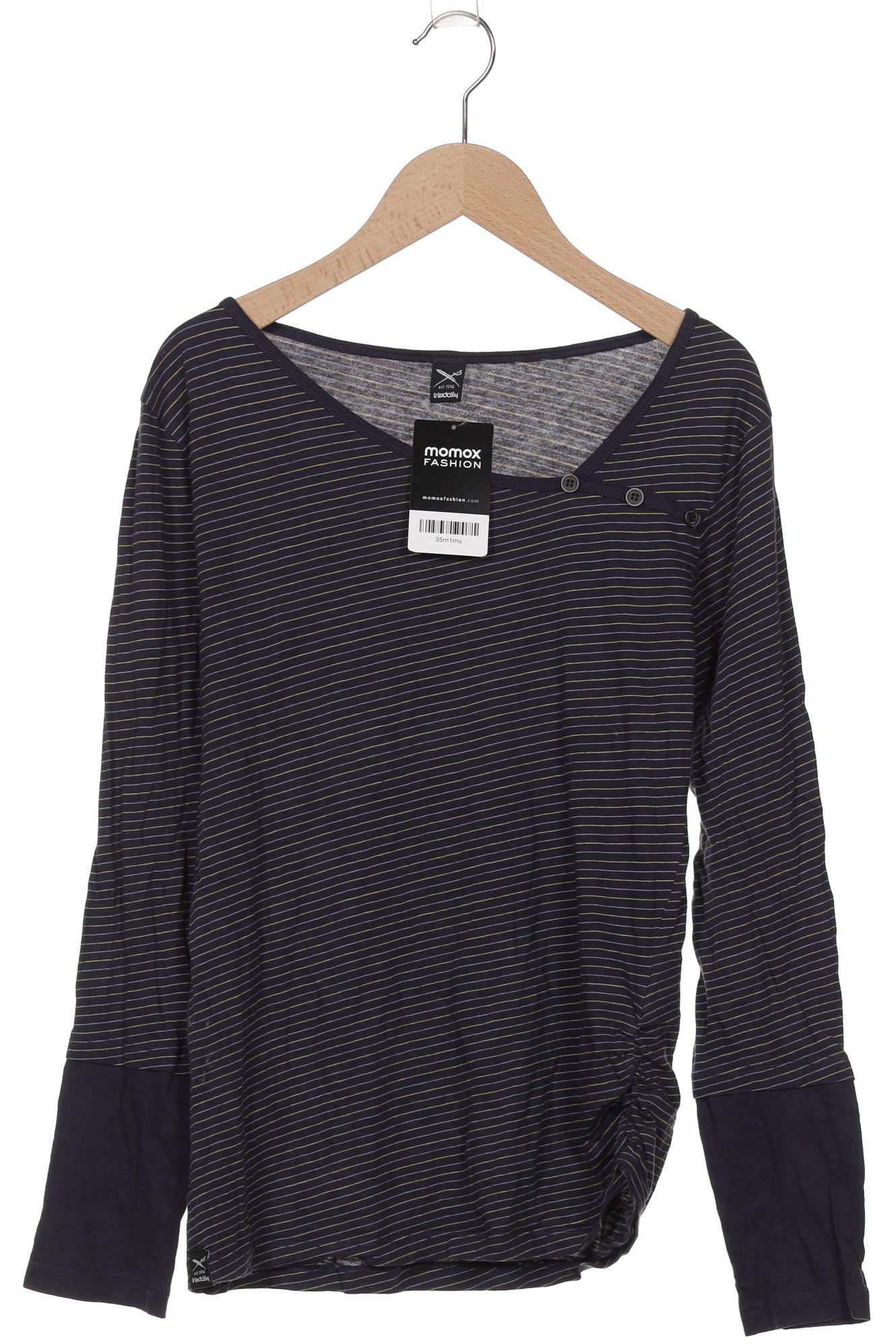

iriedaily Damen Langarmshirt, marineblau, Gr. 36
