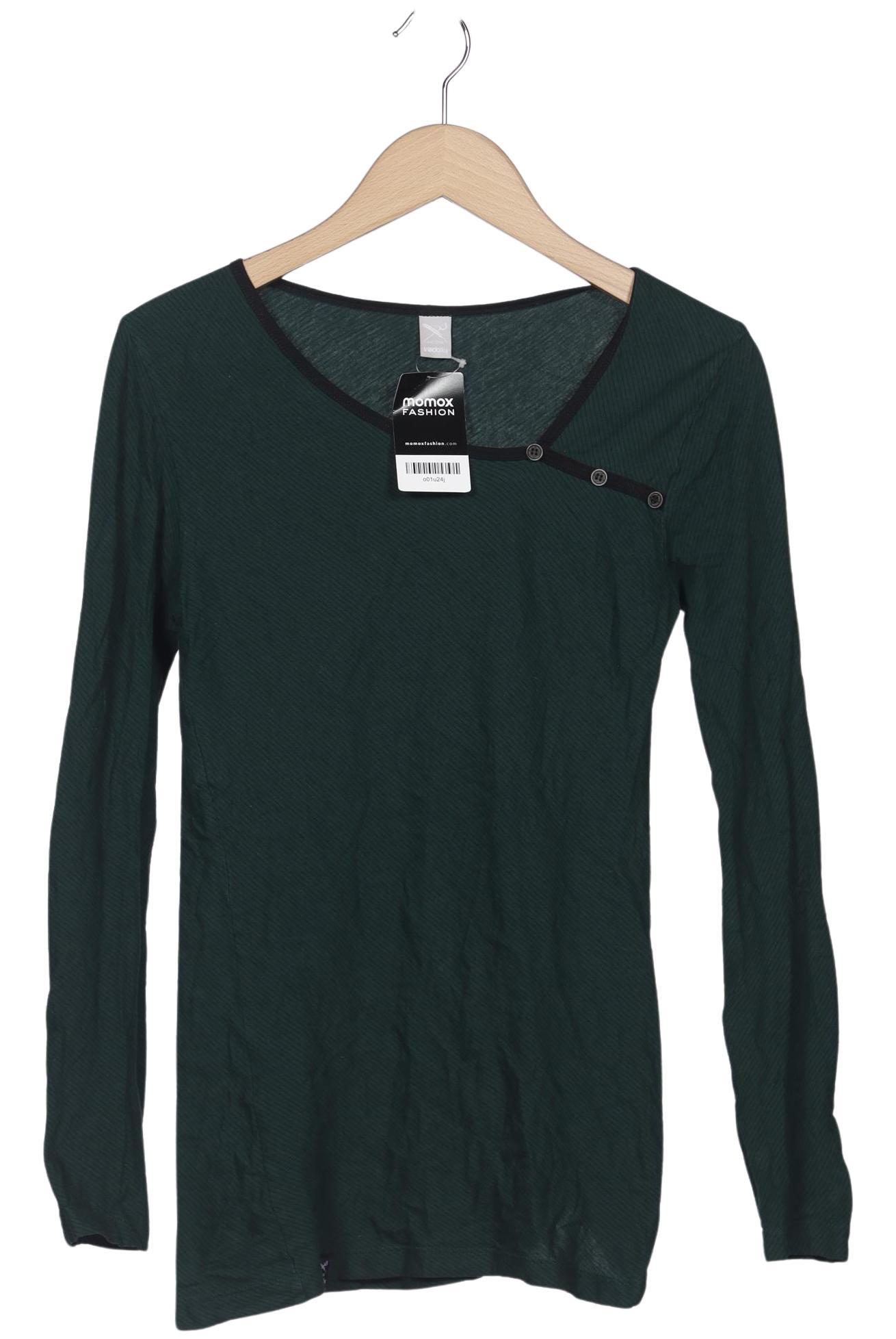 

iriedaily Damen Langarmshirt, grün, Gr. 38