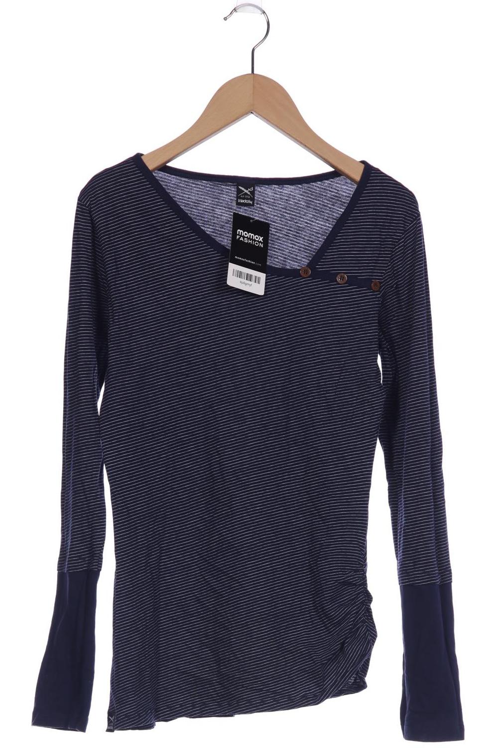 

iriedaily Damen Langarmshirt, marineblau