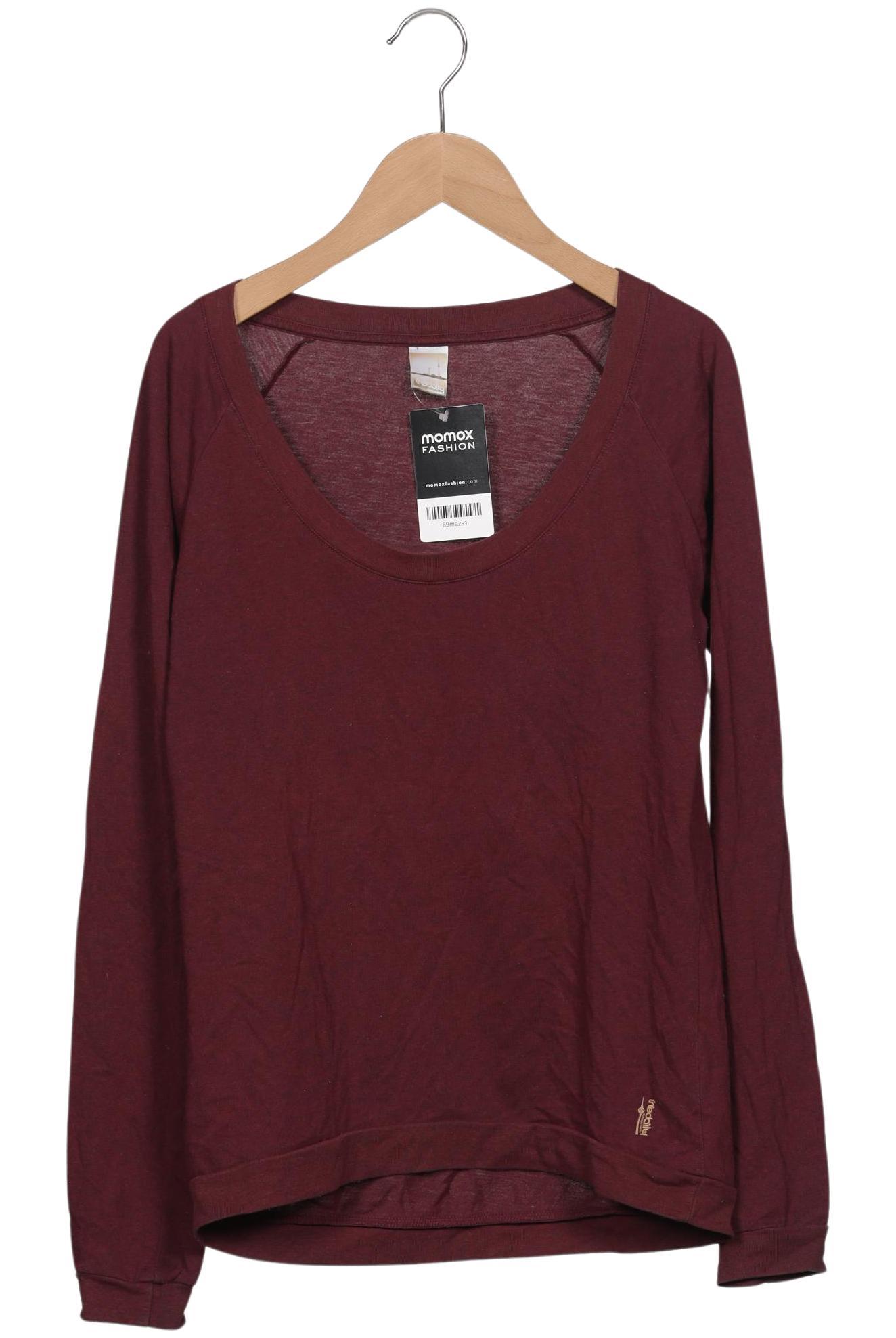 

iriedaily Damen Langarmshirt, bordeaux, Gr. 36
