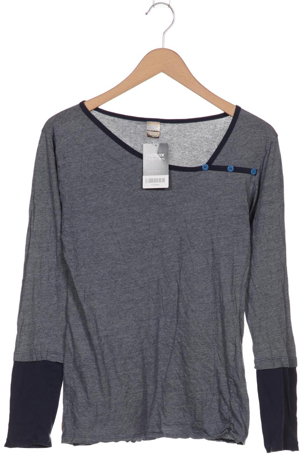 

iriedaily Damen Langarmshirt, marineblau