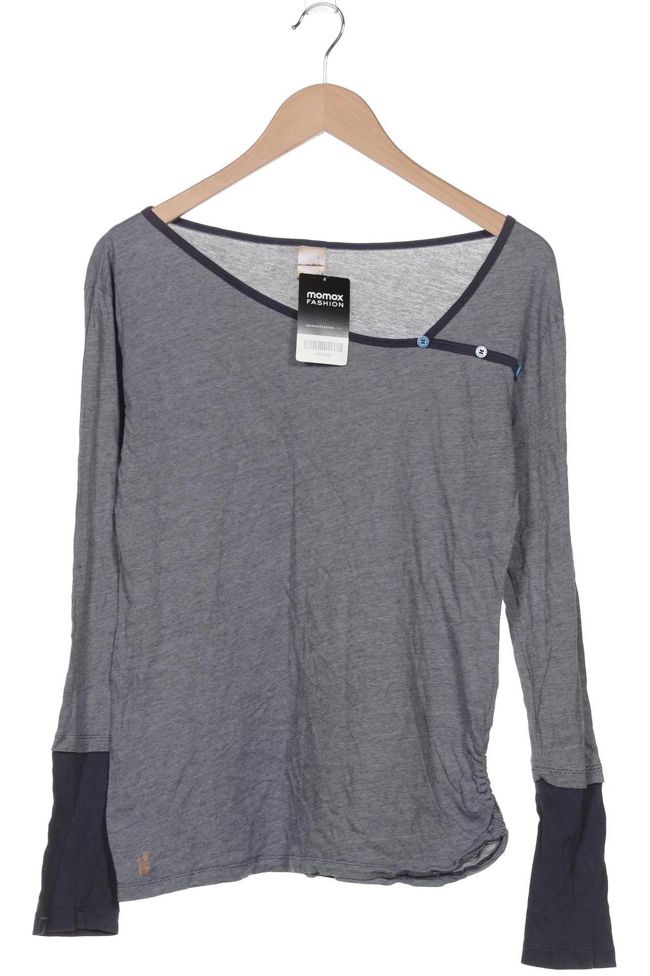 

iriedaily Damen Langarmshirt, blau, Gr. 42