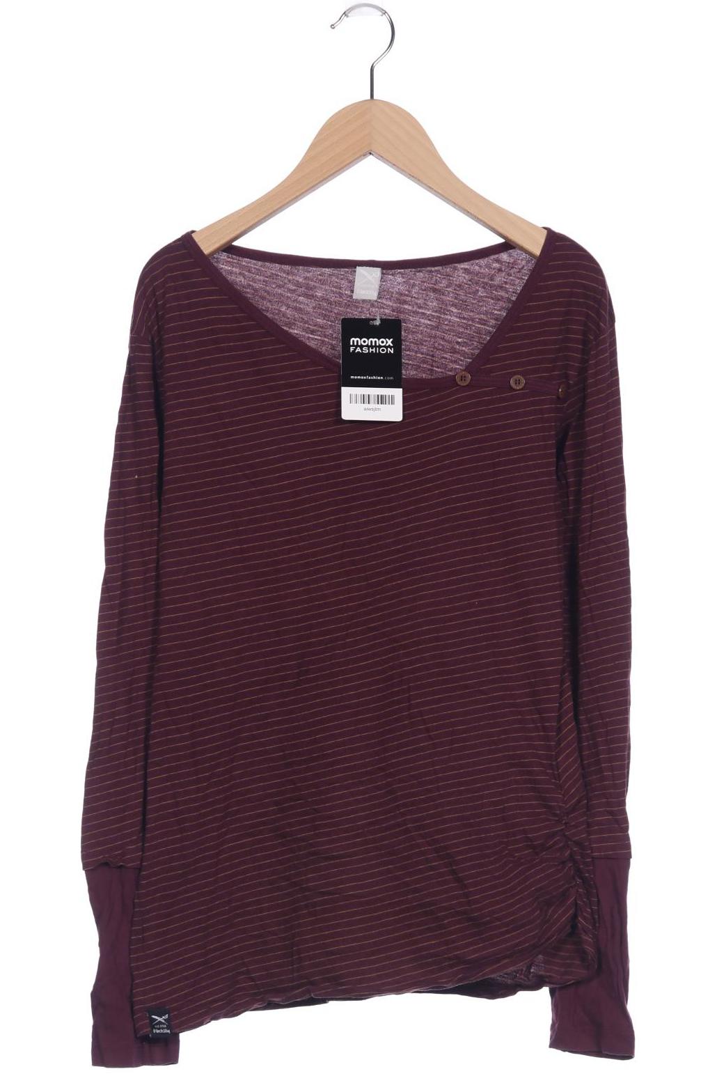 

iriedaily Damen Langarmshirt, bordeaux, Gr. 42