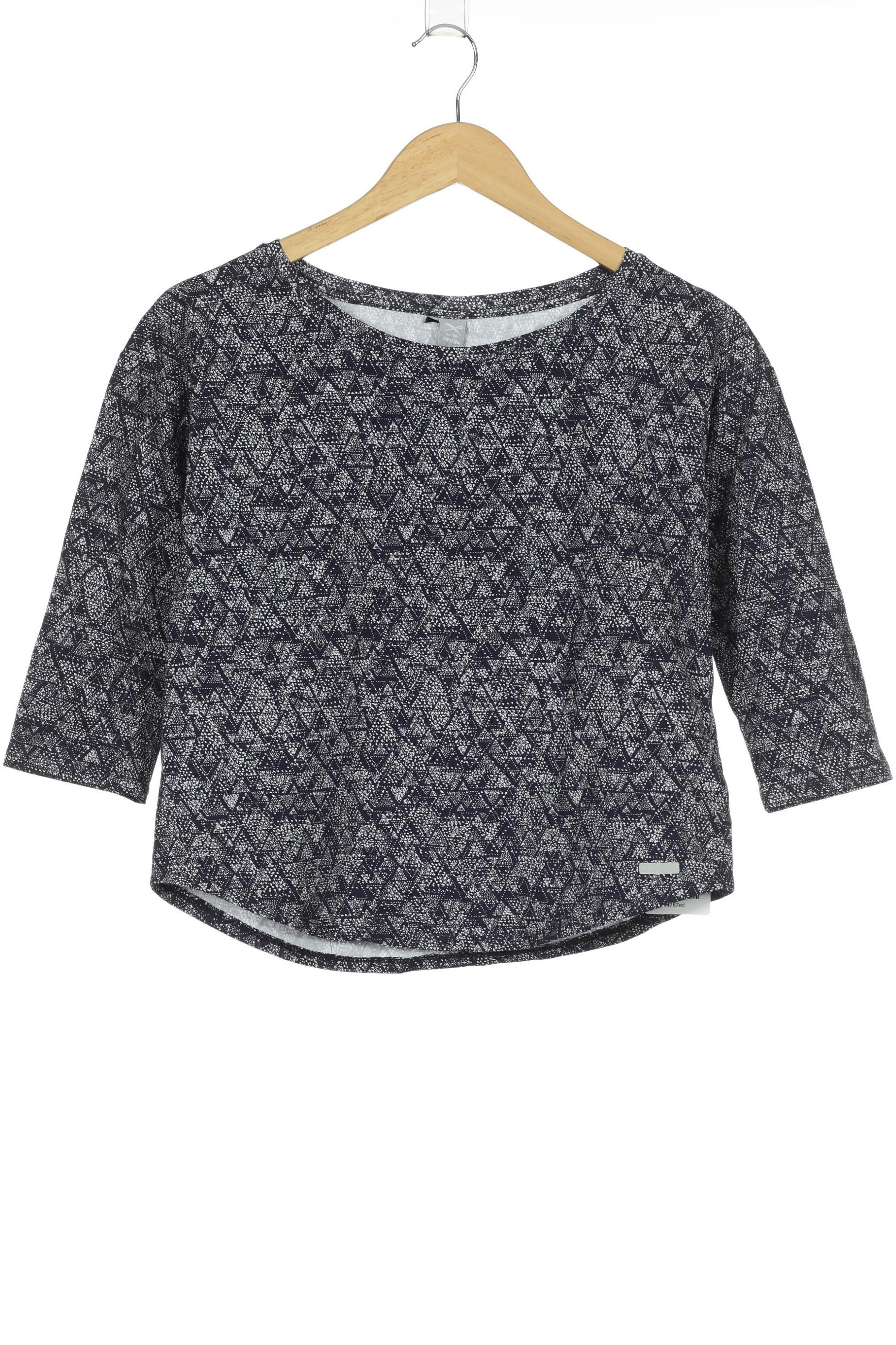 

iriedaily Damen Langarmshirt, grau, Gr. 34