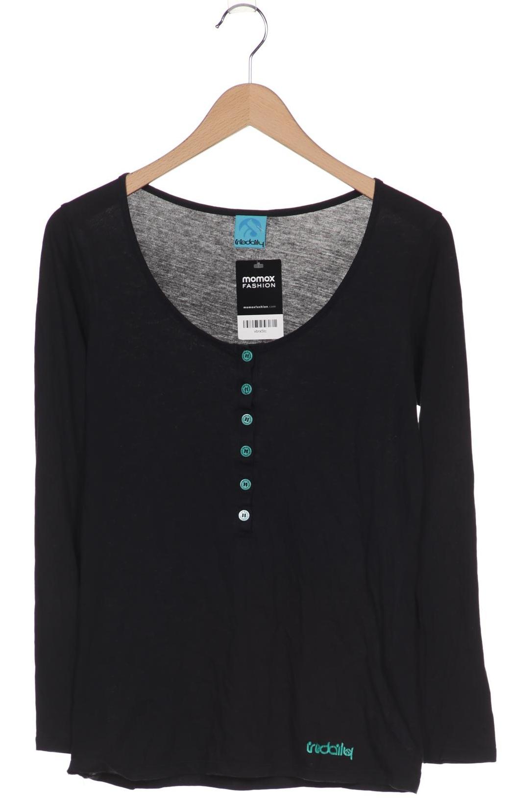 

iriedaily Damen Langarmshirt, schwarz