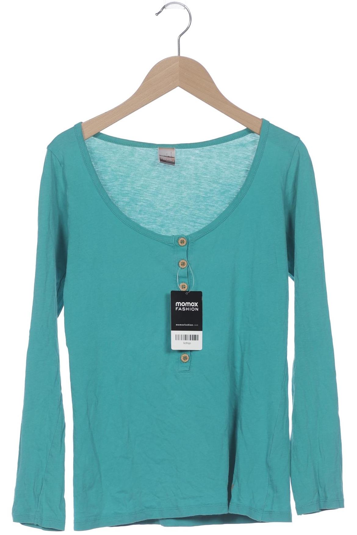 

iriedaily Damen Langarmshirt, grün, Gr. 34