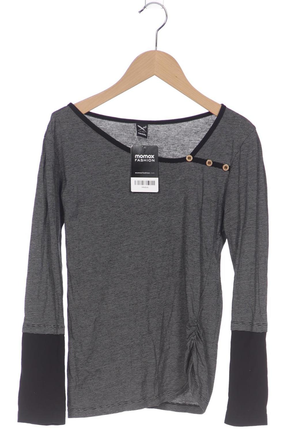 

iriedaily Damen Langarmshirt, grau, Gr. 34