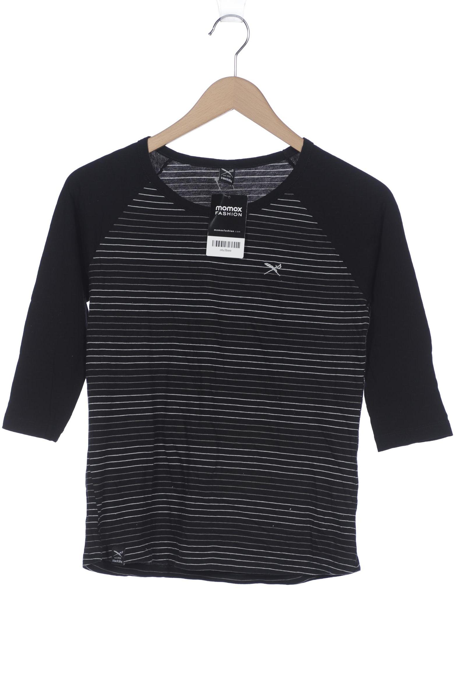 

iriedaily Damen Langarmshirt, schwarz, Gr. 36