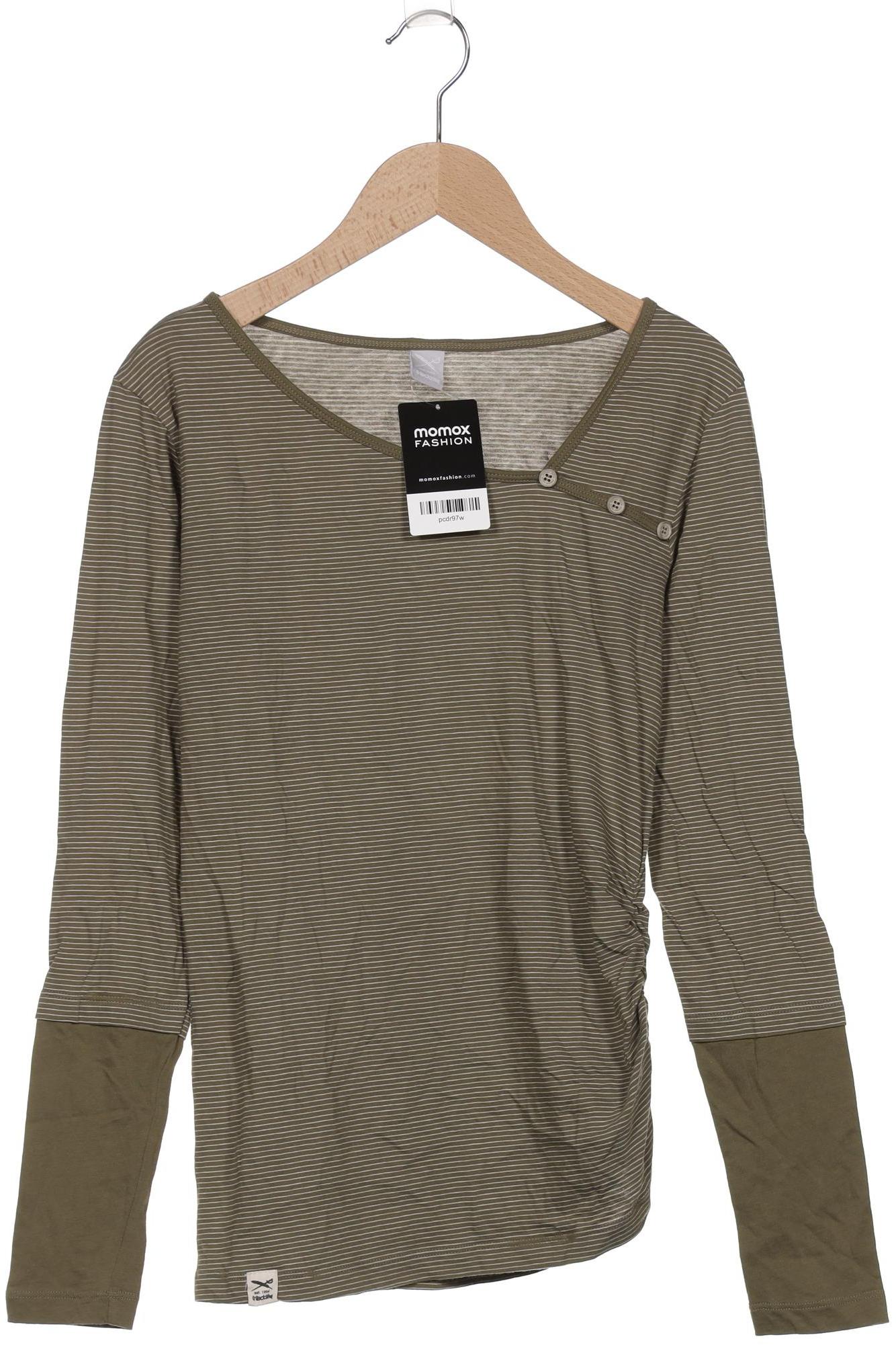 

iriedaily Damen Langarmshirt, grün, Gr. 36