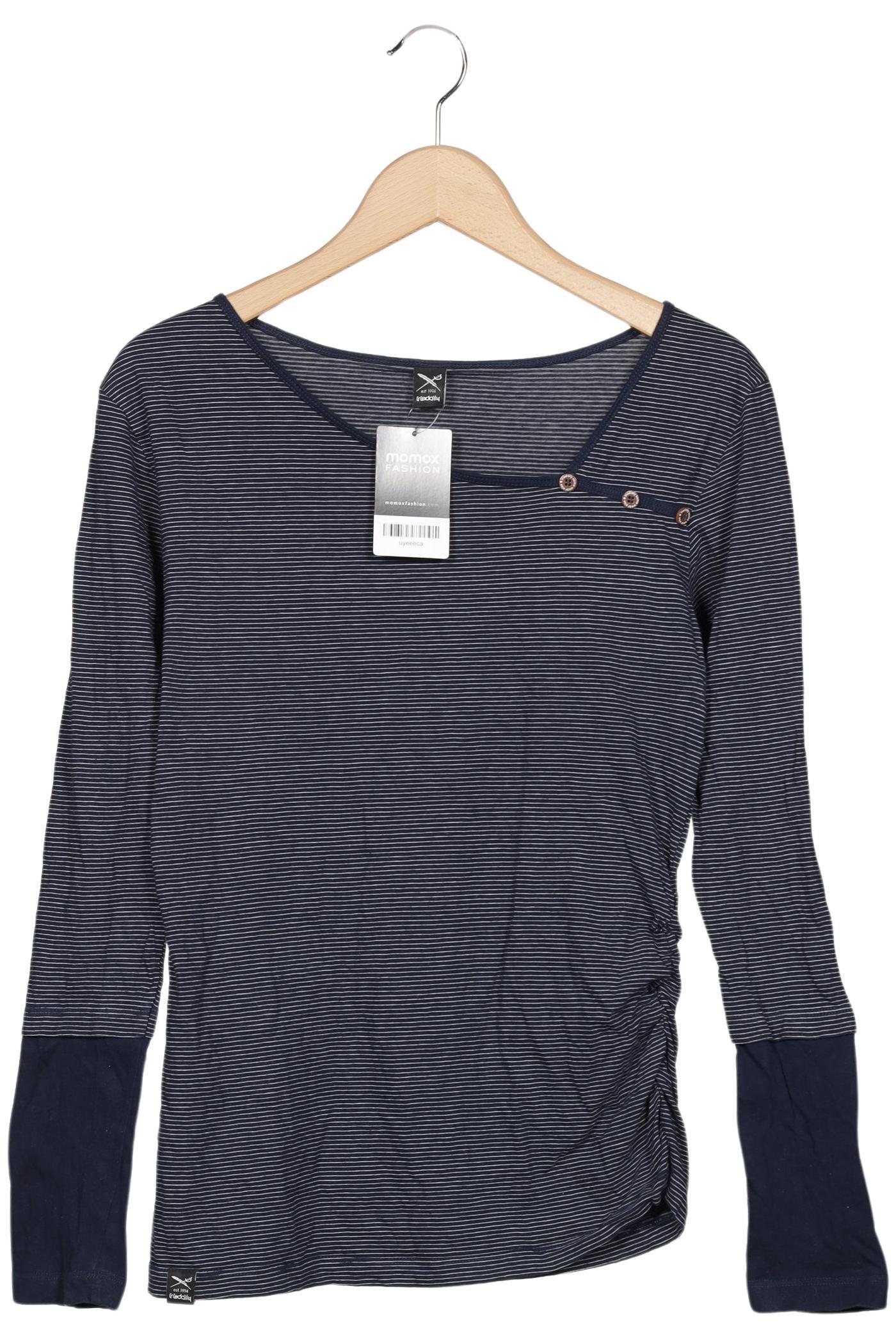 

iriedaily Damen Langarmshirt, marineblau, Gr. 42