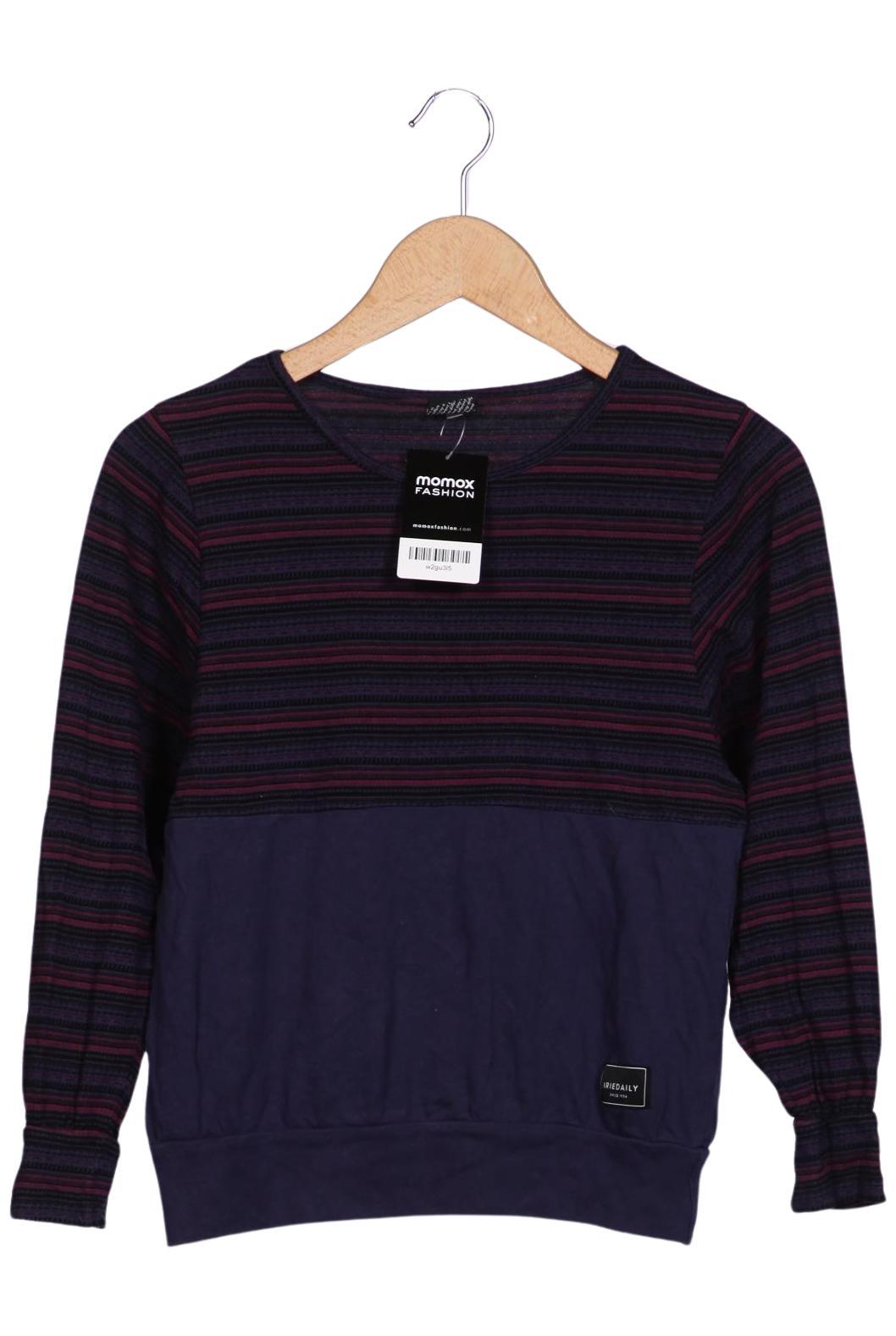 

iriedaily Damen Langarmshirt, marineblau, Gr. 34