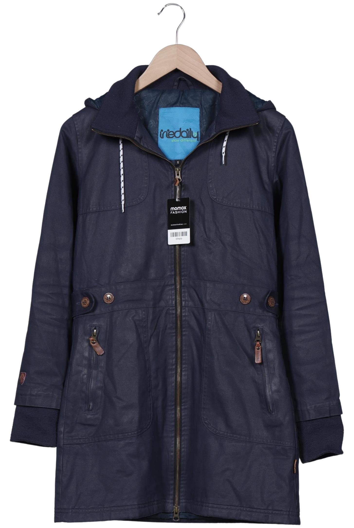 

iriedaily Damen Mantel, marineblau, Gr. 36