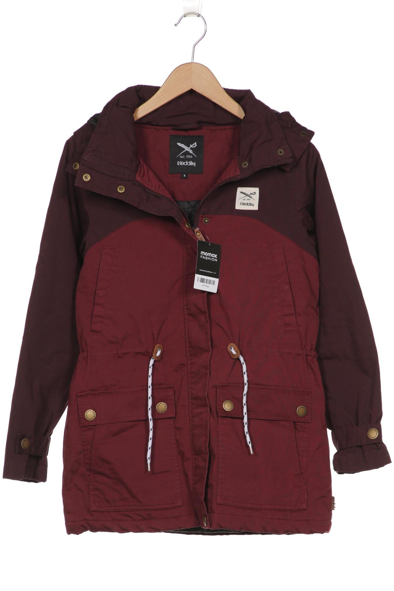 

iriedaily Damen Mantel, bordeaux, Gr. 36