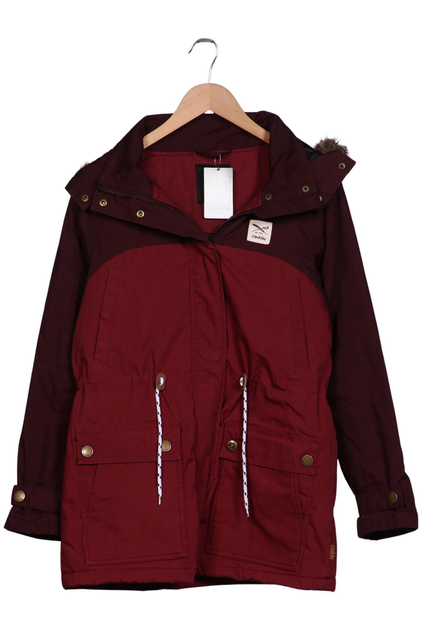 

iriedaily Damen Mantel, bordeaux, Gr. 38