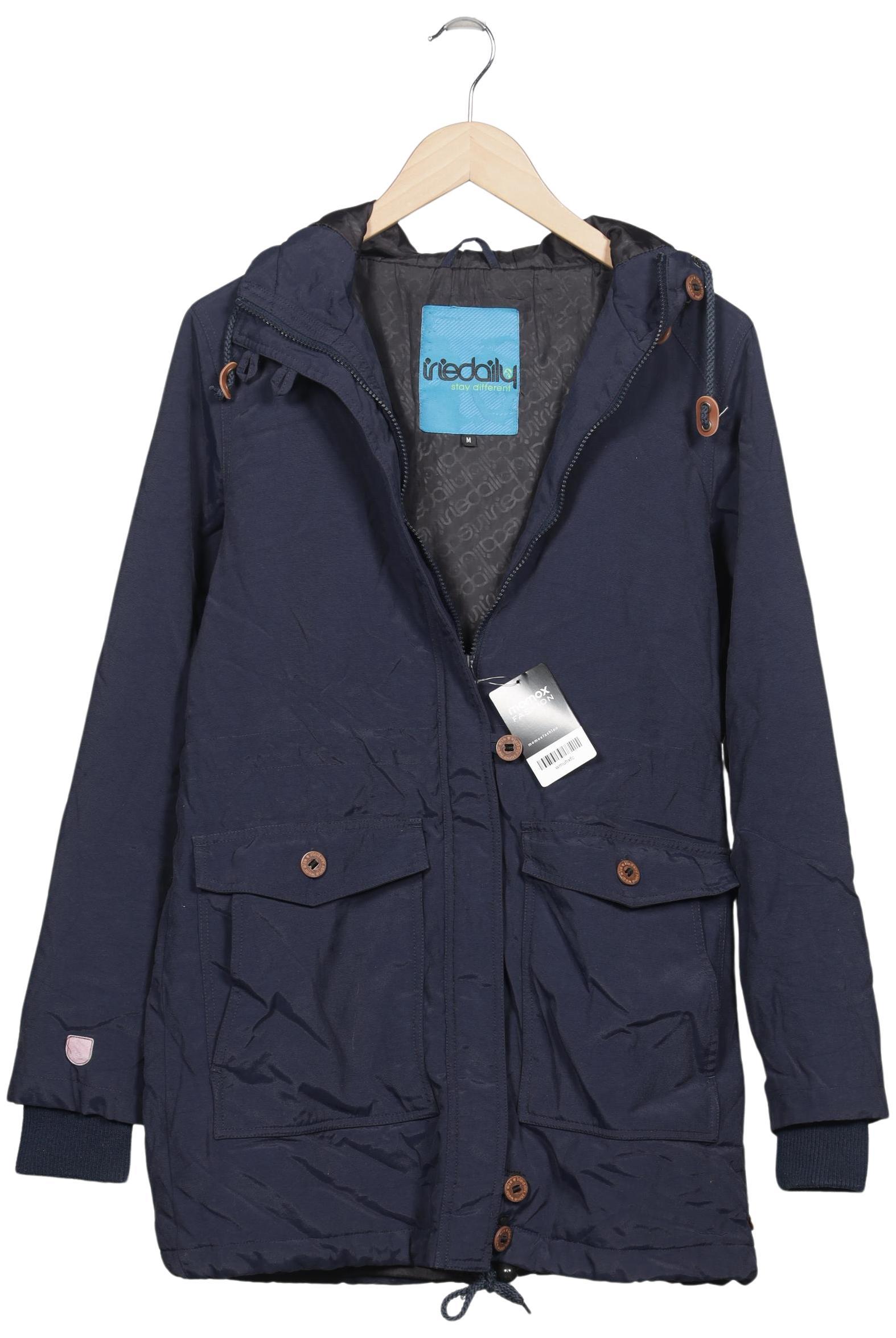 

iriedaily Damen Mantel, marineblau, Gr. 38