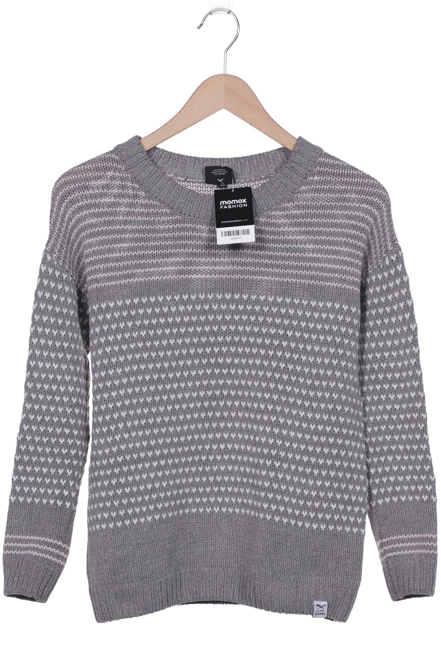 

iriedaily Damen Pullover, grau, Gr. 34