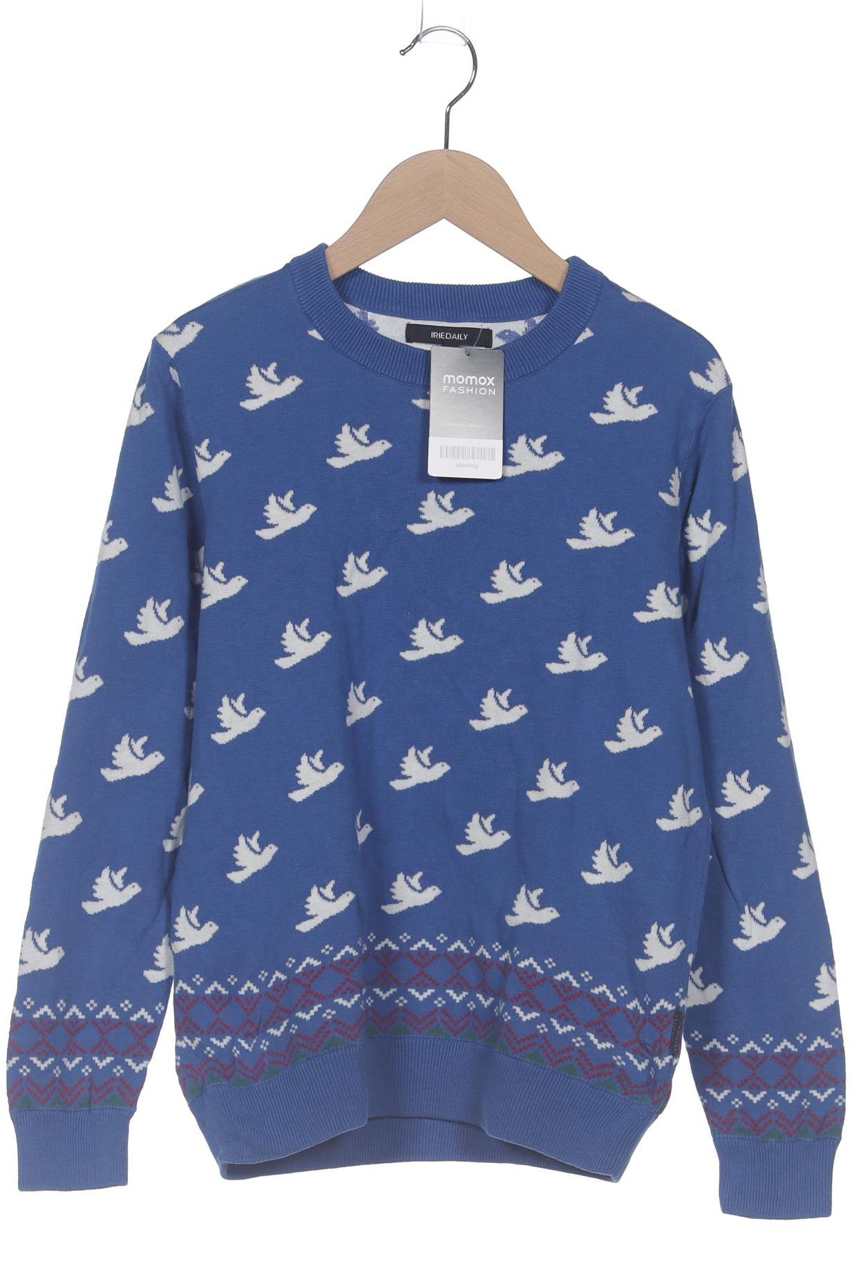 

iriedaily Damen Pullover, blau, Gr. 36