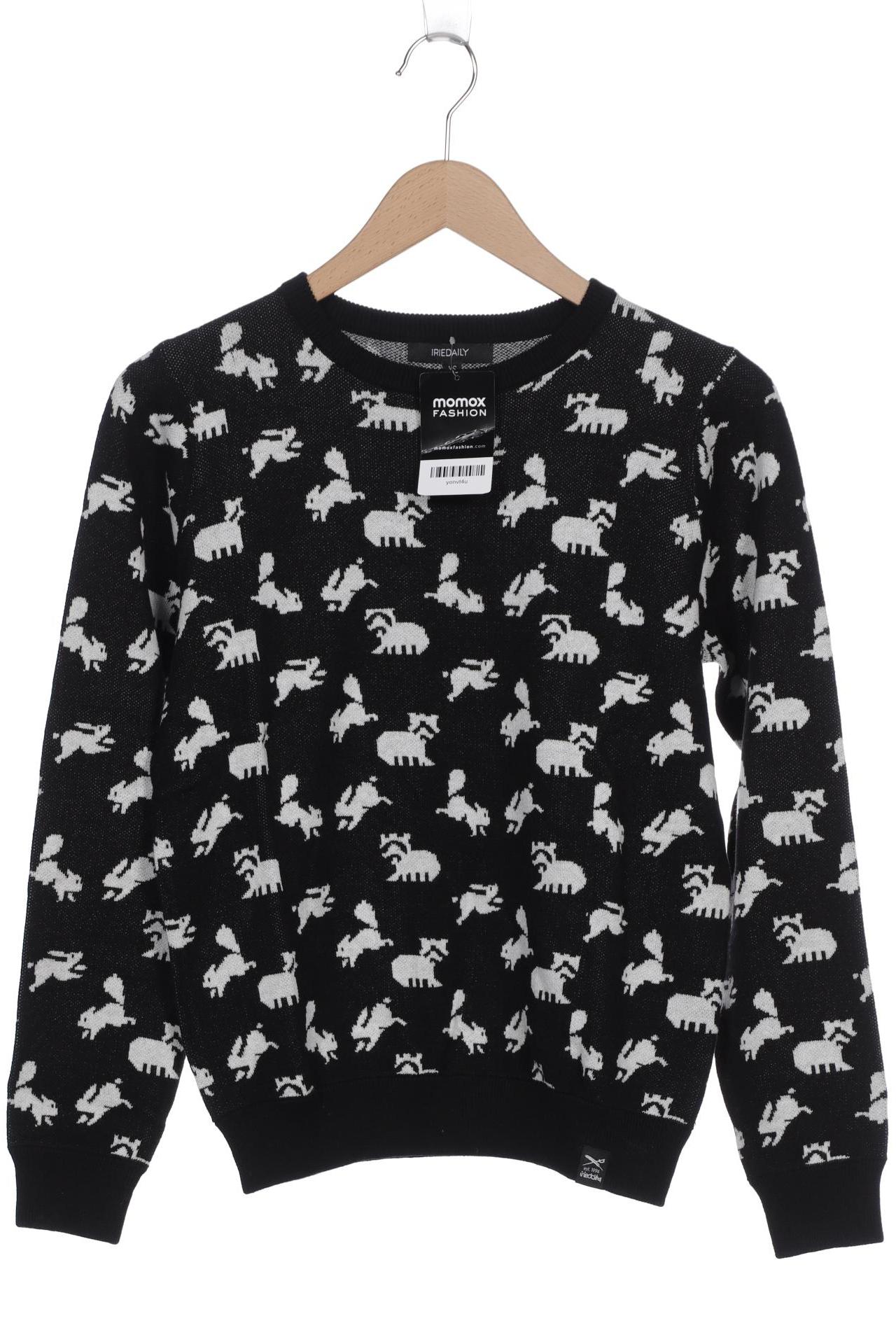 

iriedaily Damen Pullover, schwarz