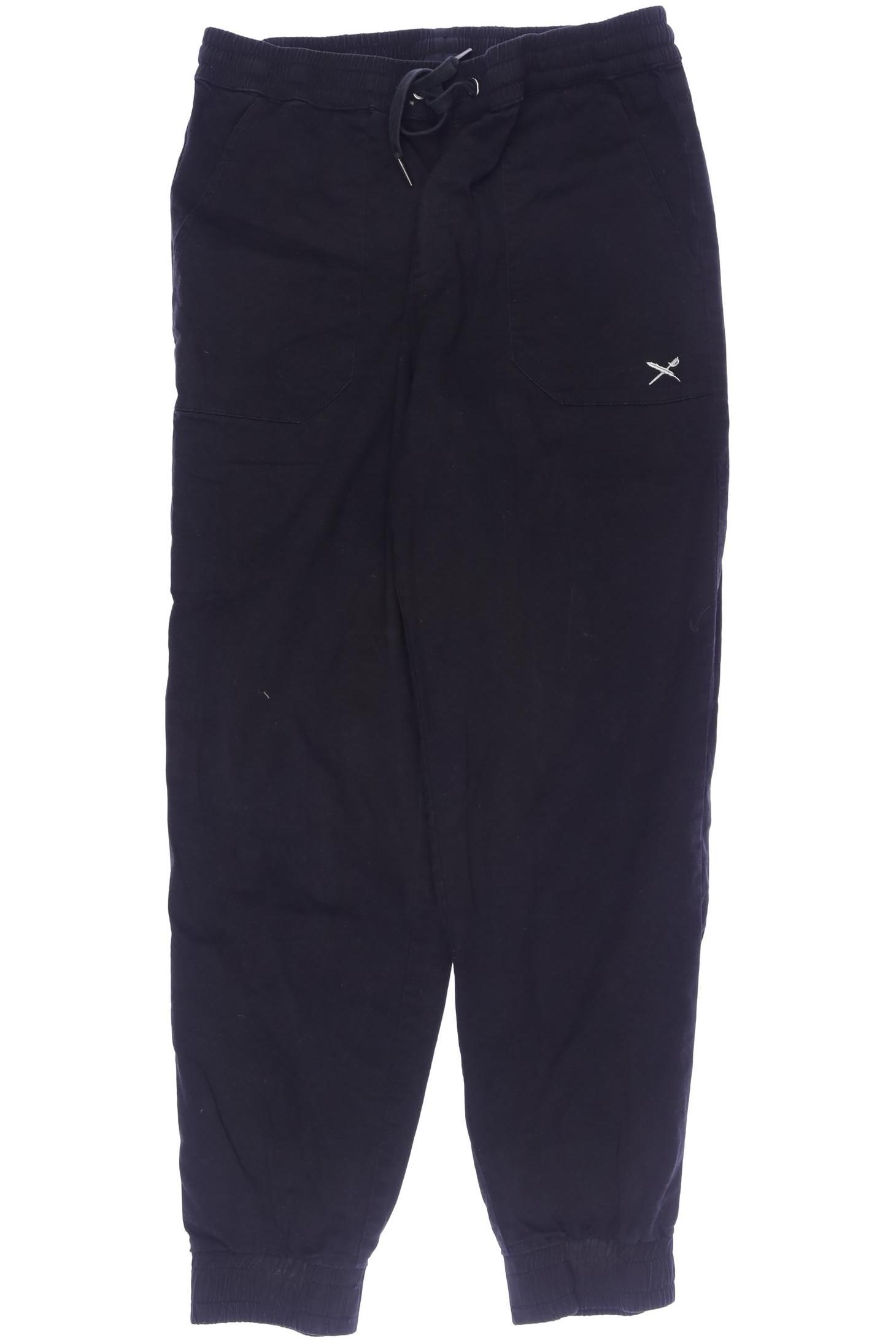 

iriedaily Damen Stoffhose, schwarz, Gr. 0