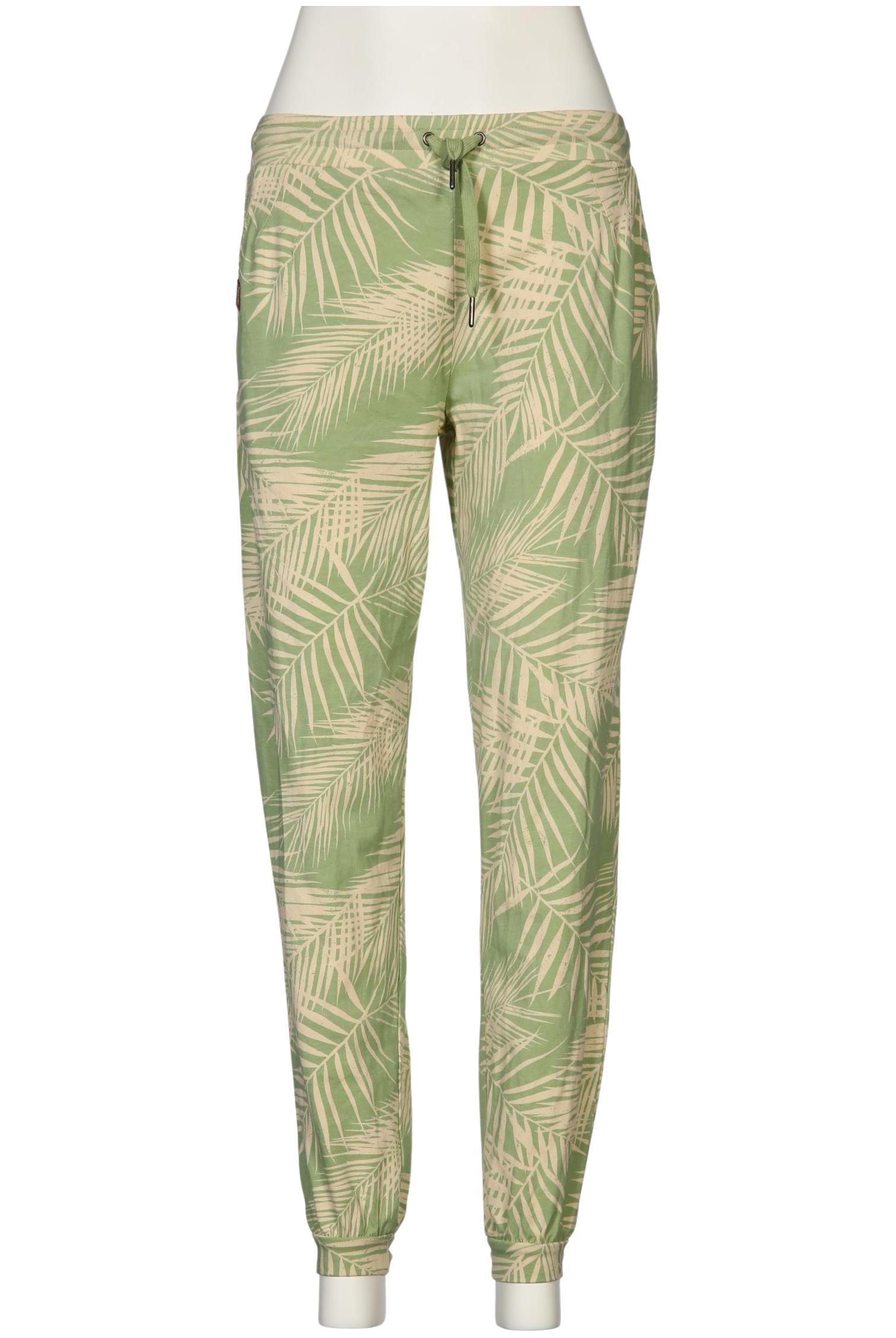 

iriedaily Damen Stoffhose, grün, Gr. 0