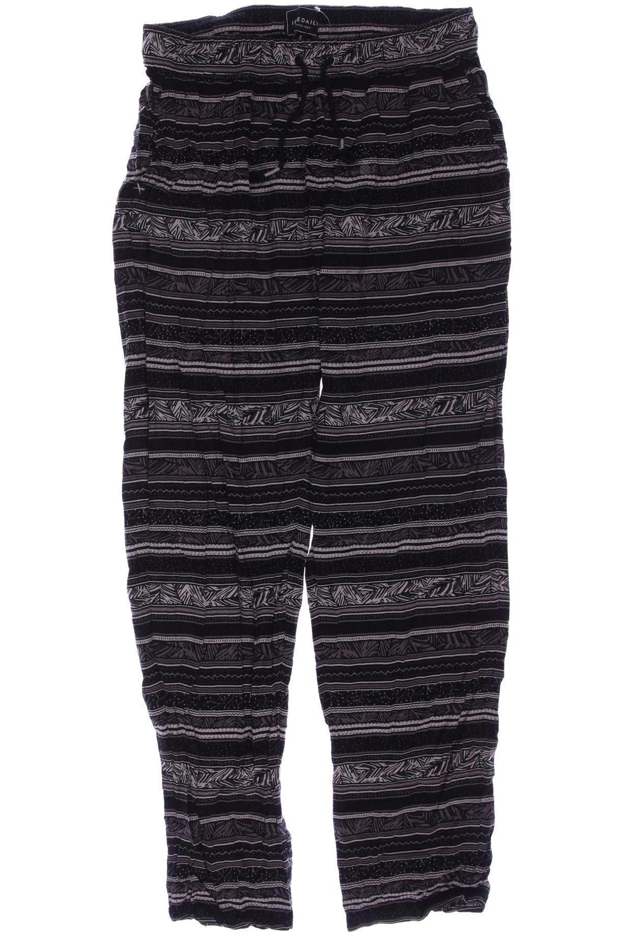 

iriedaily Damen Stoffhose, schwarz, Gr. 0