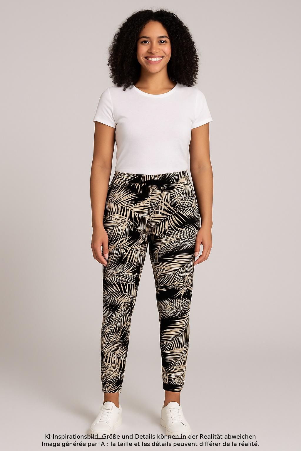 

iriedaily Damen Stoffhose, mehrfarbig, Gr. 0