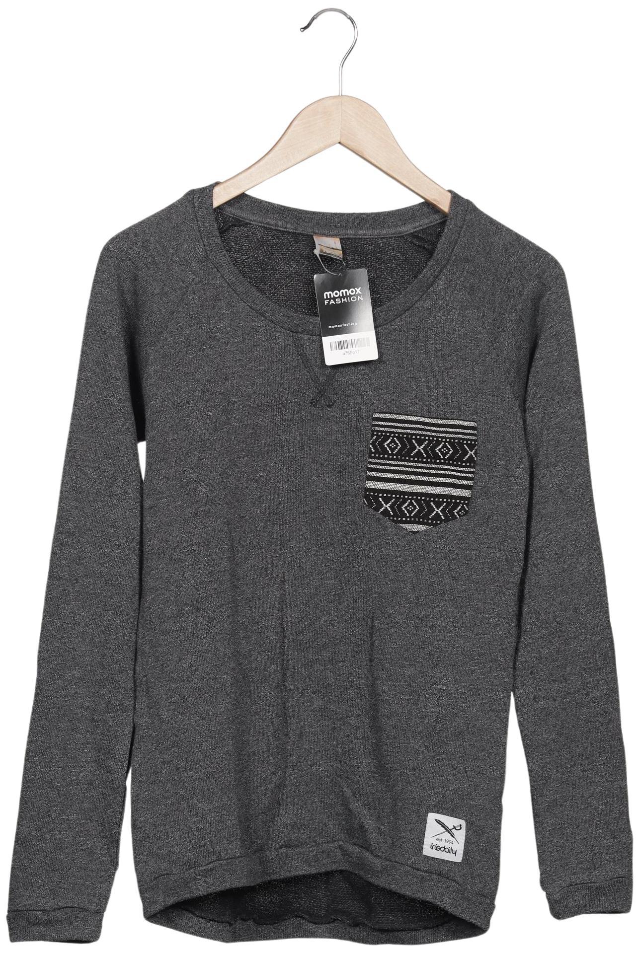 

iriedaily Damen Sweatshirt, grau, Gr. 36