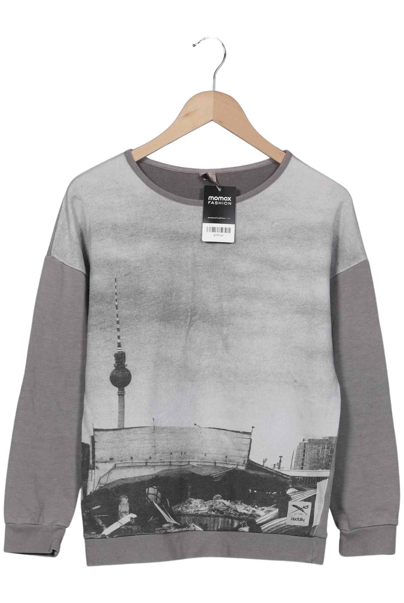 

iriedaily Damen Sweatshirt, grau, Gr. 38