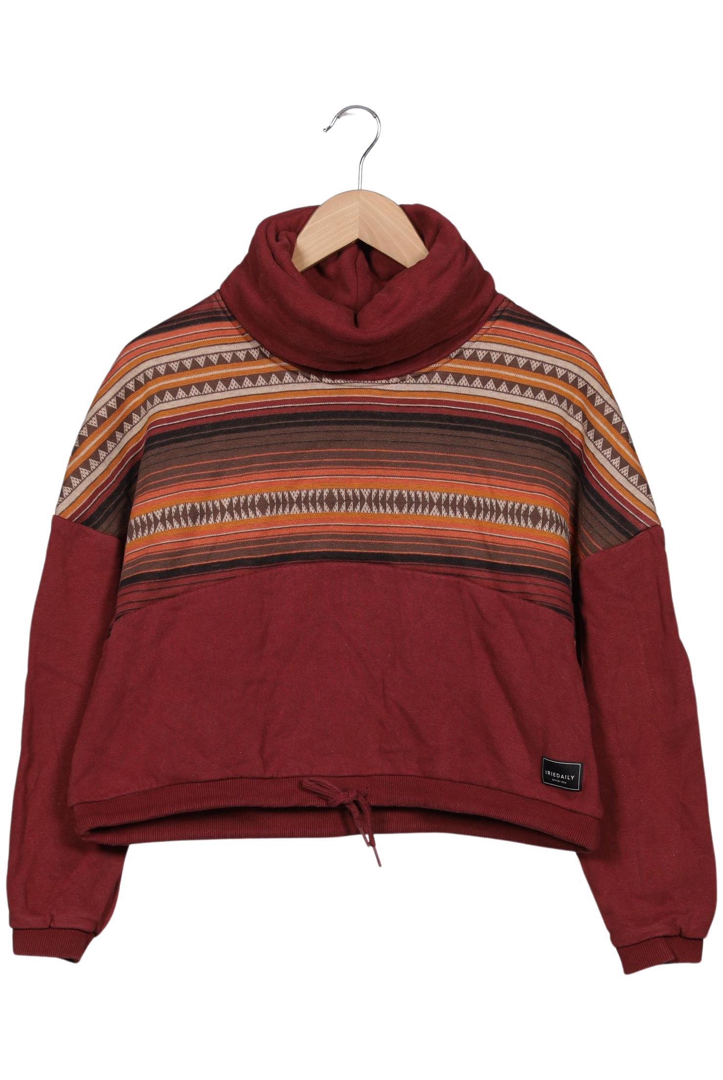 

iriedaily Damen Sweatshirt, bordeaux, Gr. 36