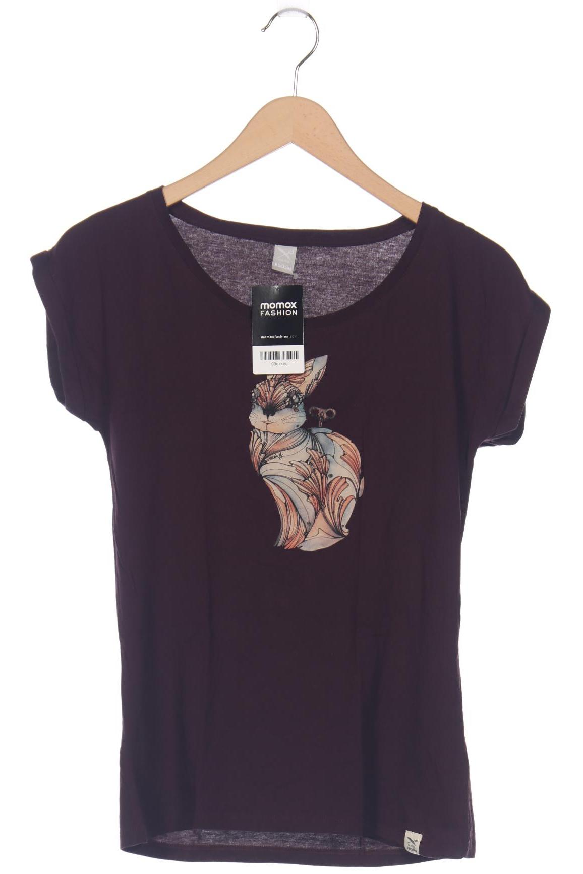 

iriedaily Damen T-Shirt, bordeaux, Gr. 36
