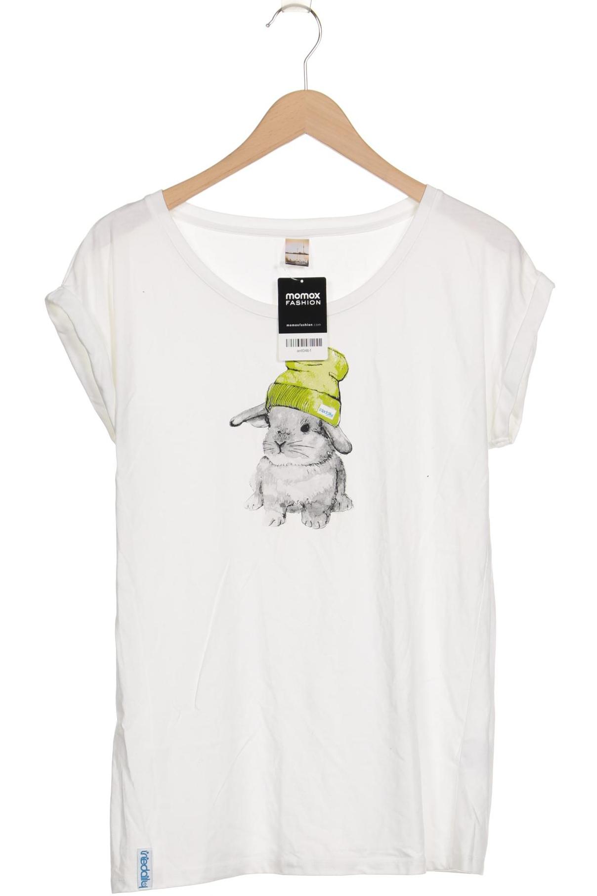 

iriedaily Damen T-Shirt, weiß, Gr. 42