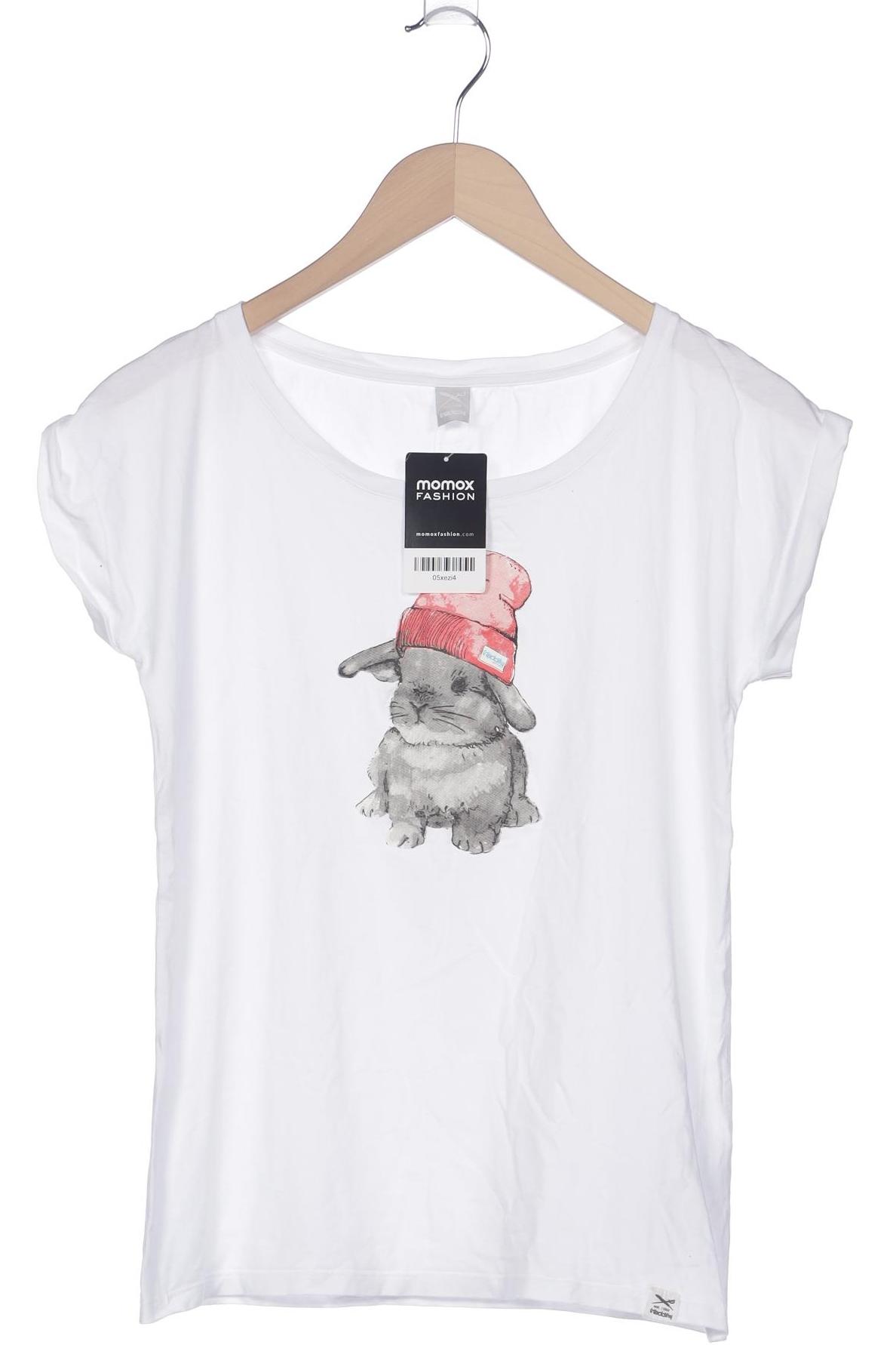 

iriedaily Damen T-Shirt, weiß, Gr. 34