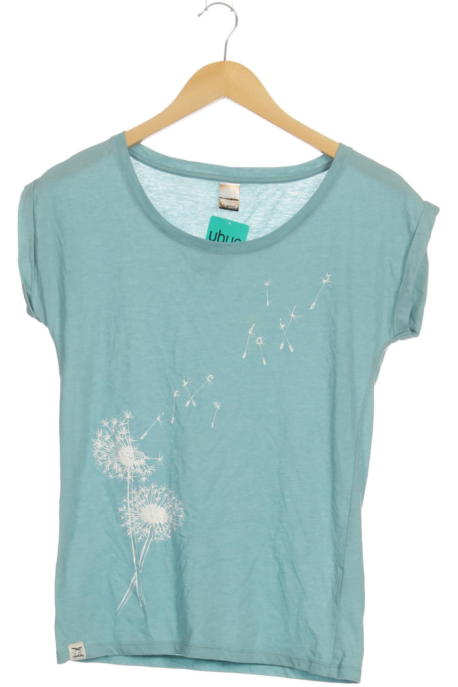 

iriedaily Damen T-Shirt, türkis, Gr. 34