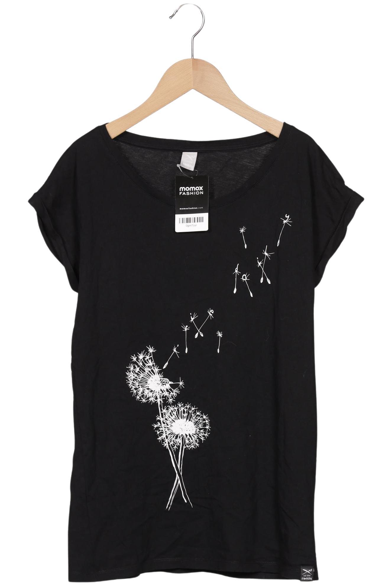 

iriedaily Damen T-Shirt, schwarz, Gr. 38