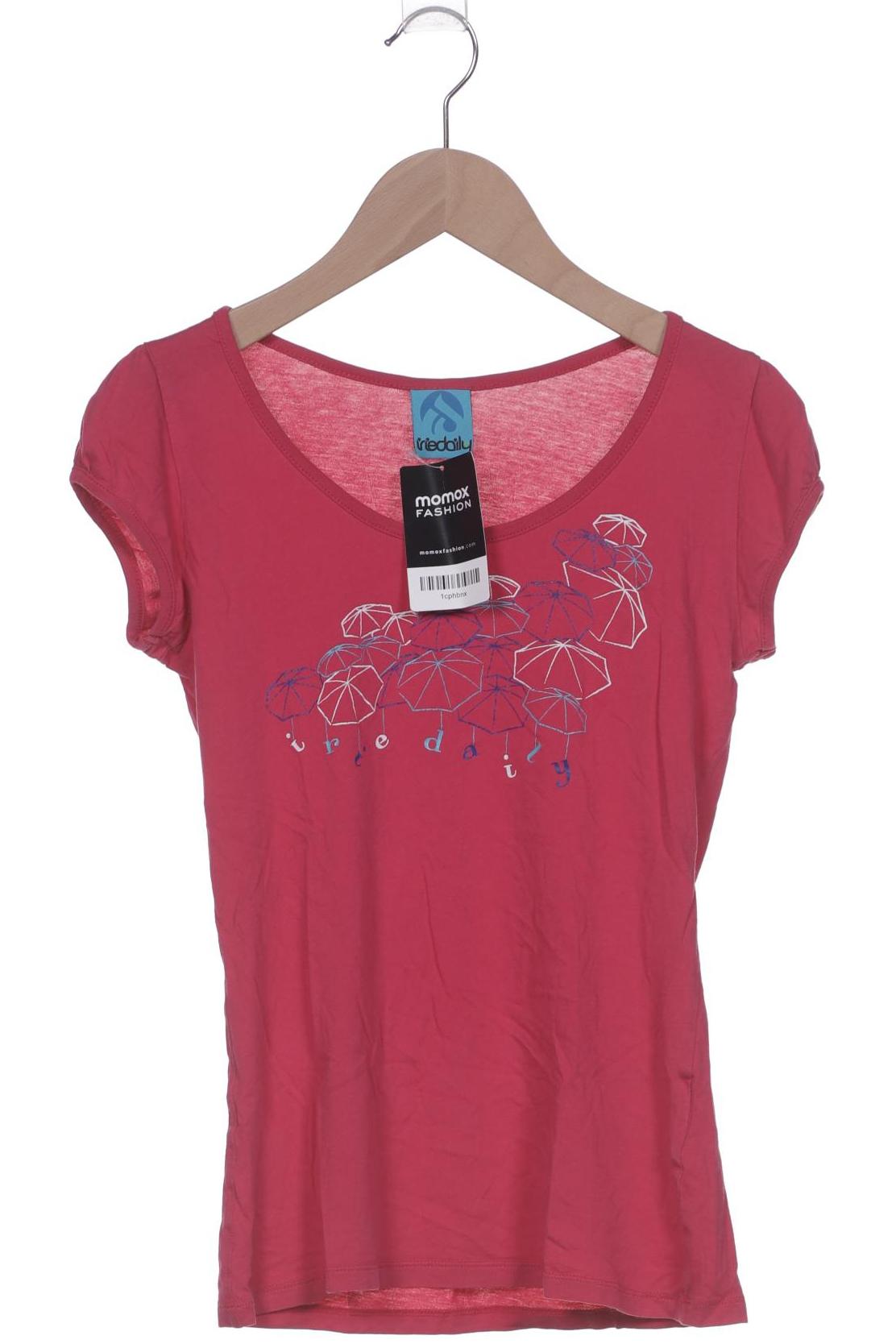 

iriedaily Damen T-Shirt, pink, Gr. 36