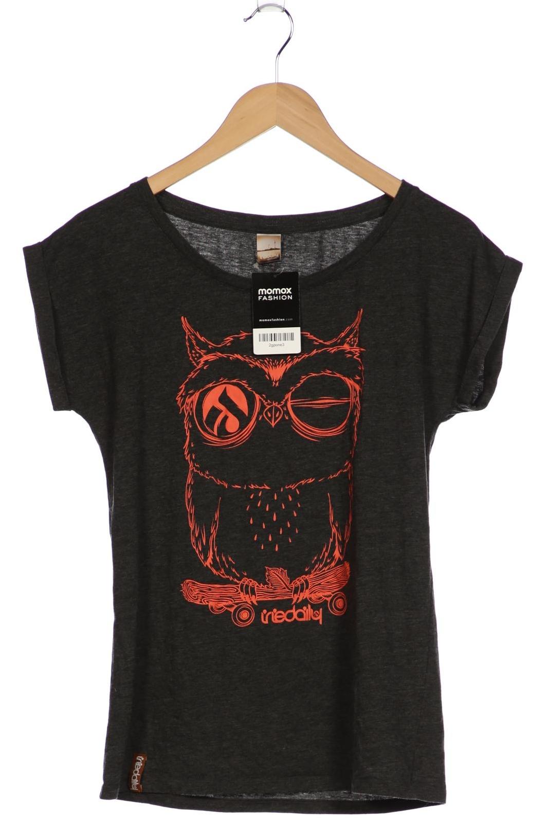 

iriedaily Damen T-Shirt, grau, Gr. 36