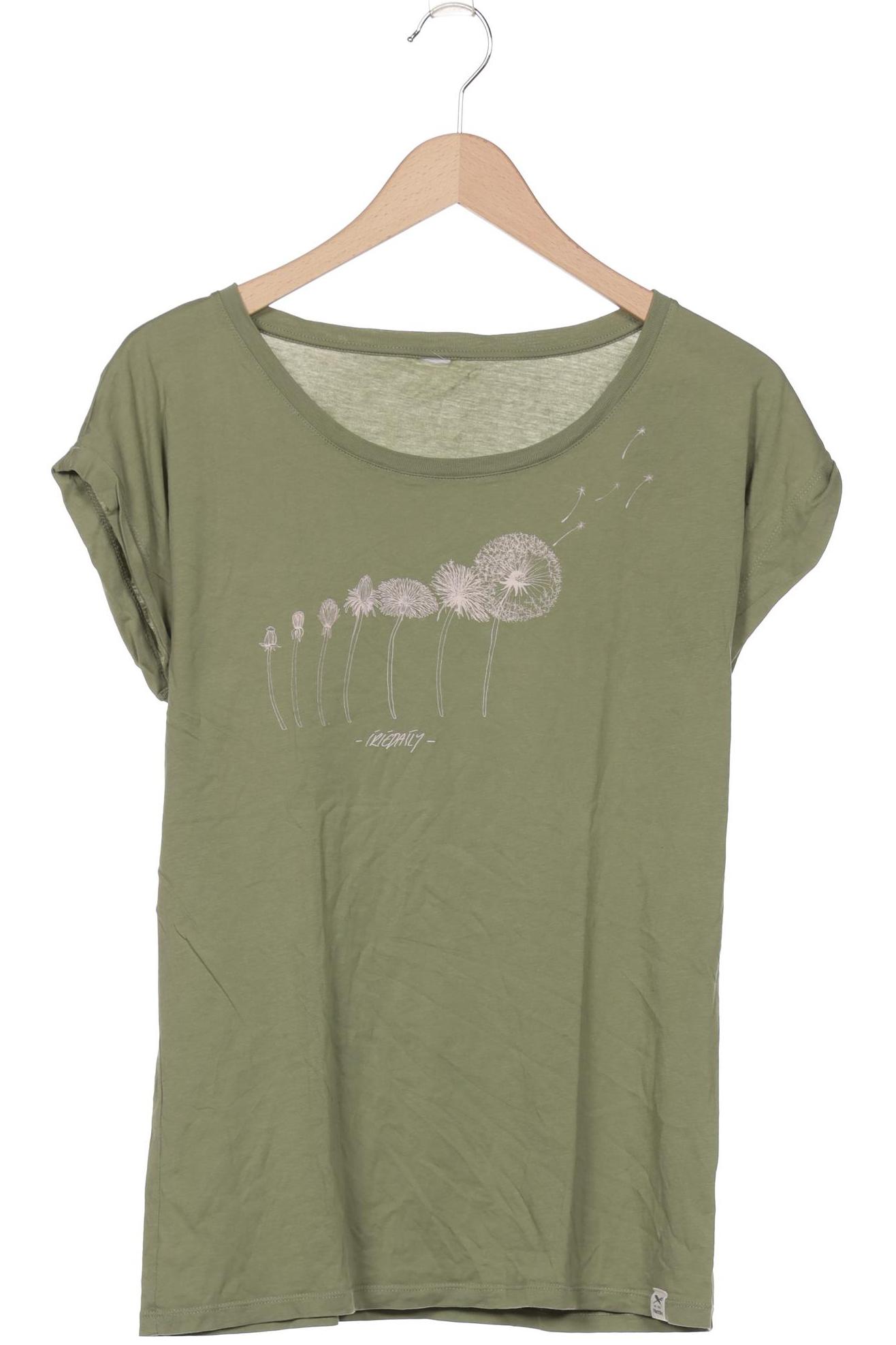 

iriedaily Damen T-Shirt, grün, Gr. 38
