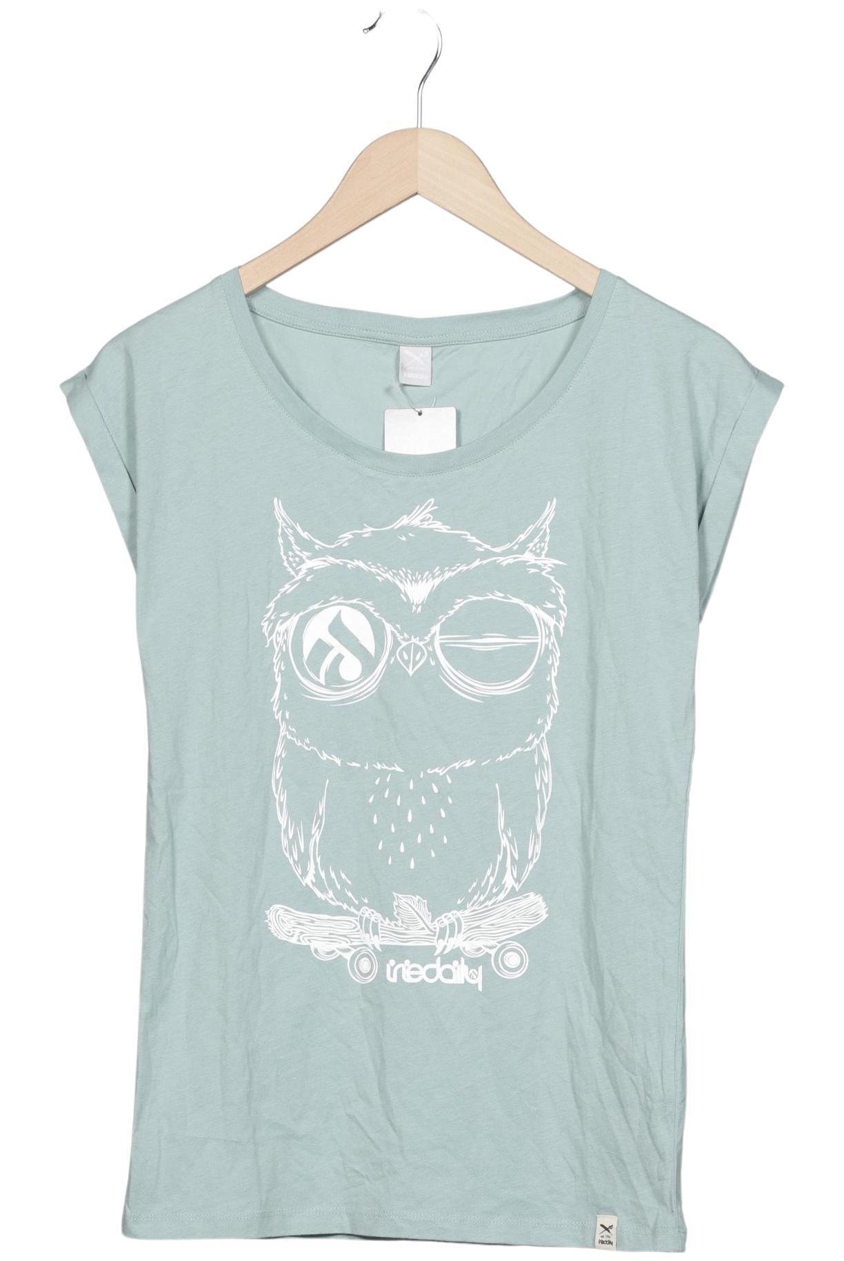 

iriedaily Damen T-Shirt, hellgrün, Gr. 34