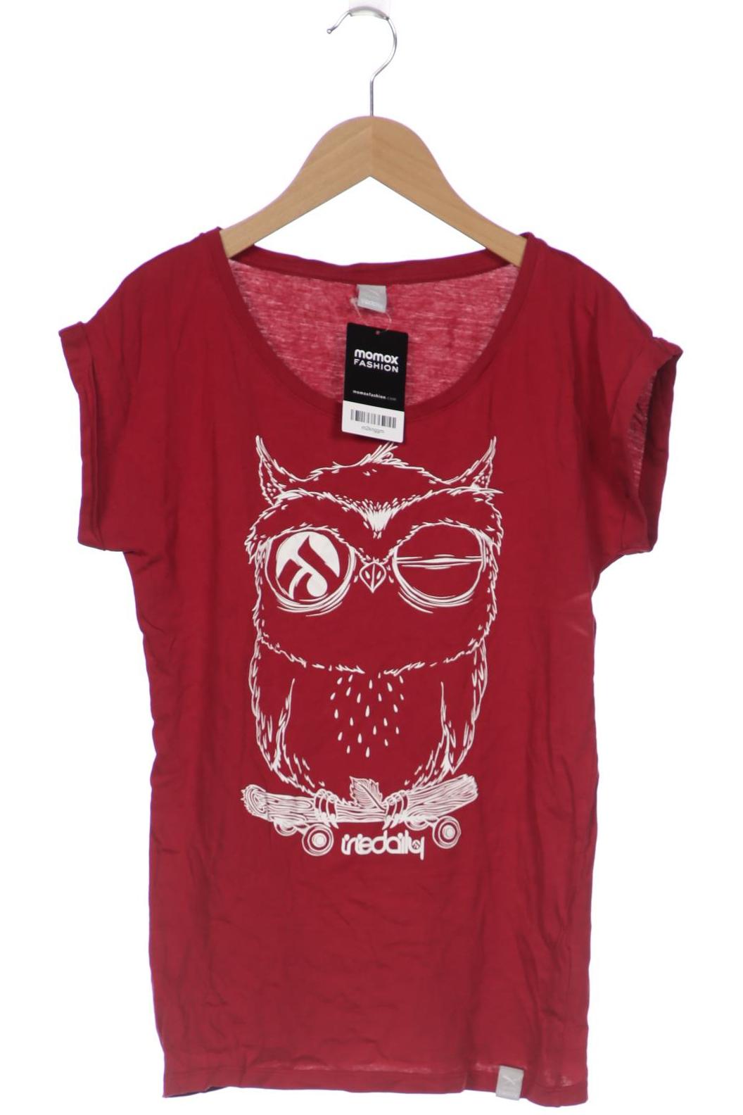 

iriedaily Damen T-Shirt, bordeaux, Gr. 36