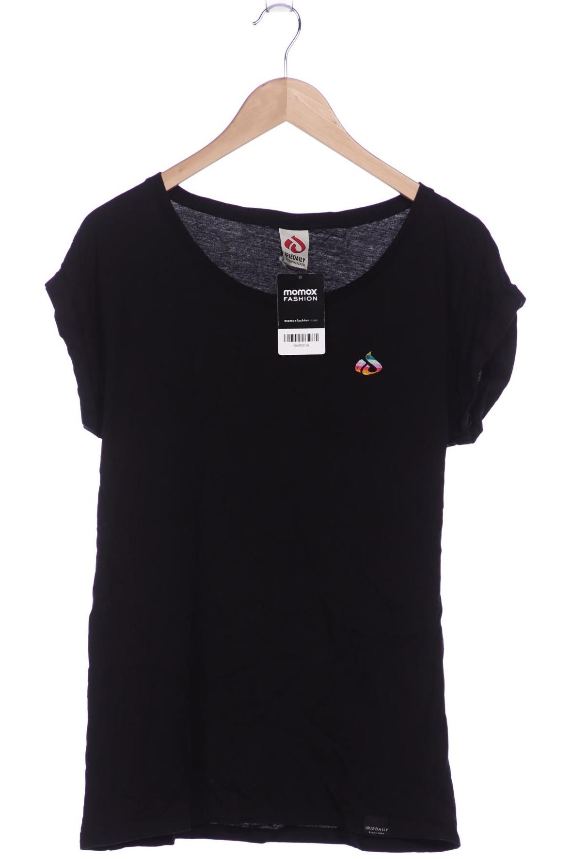 

iriedaily Damen T-Shirt, schwarz, Gr. 44