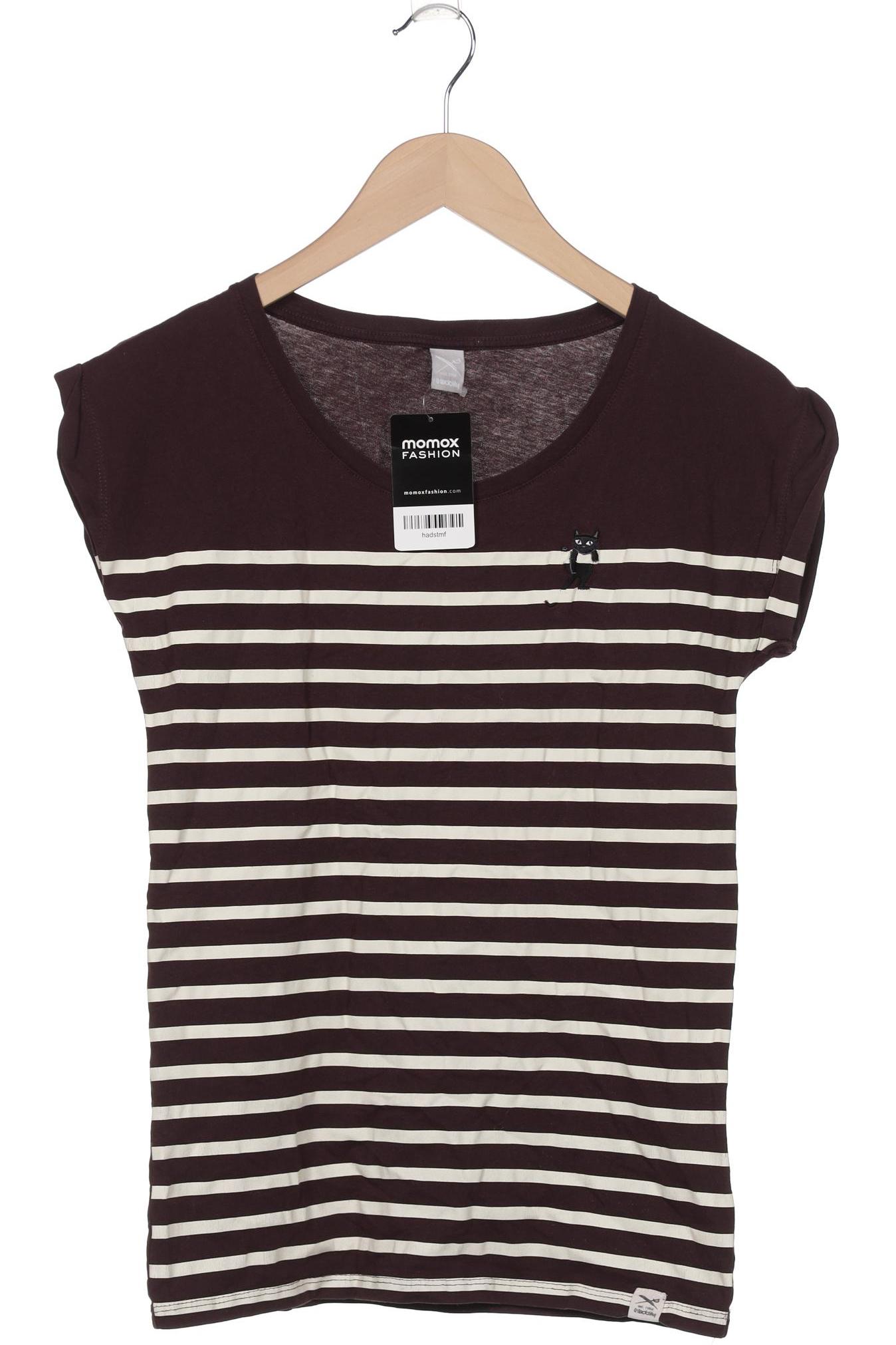 

iriedaily Damen T-Shirt, bordeaux, Gr. 34