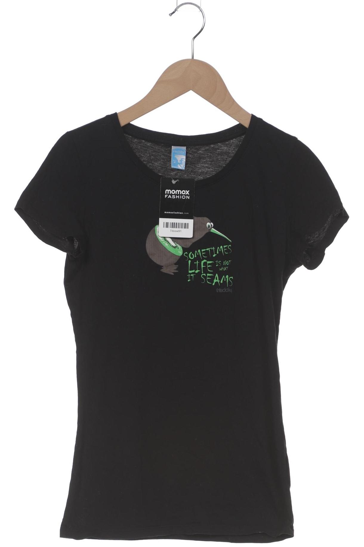 

iriedaily Damen T-Shirt, schwarz, Gr. 36