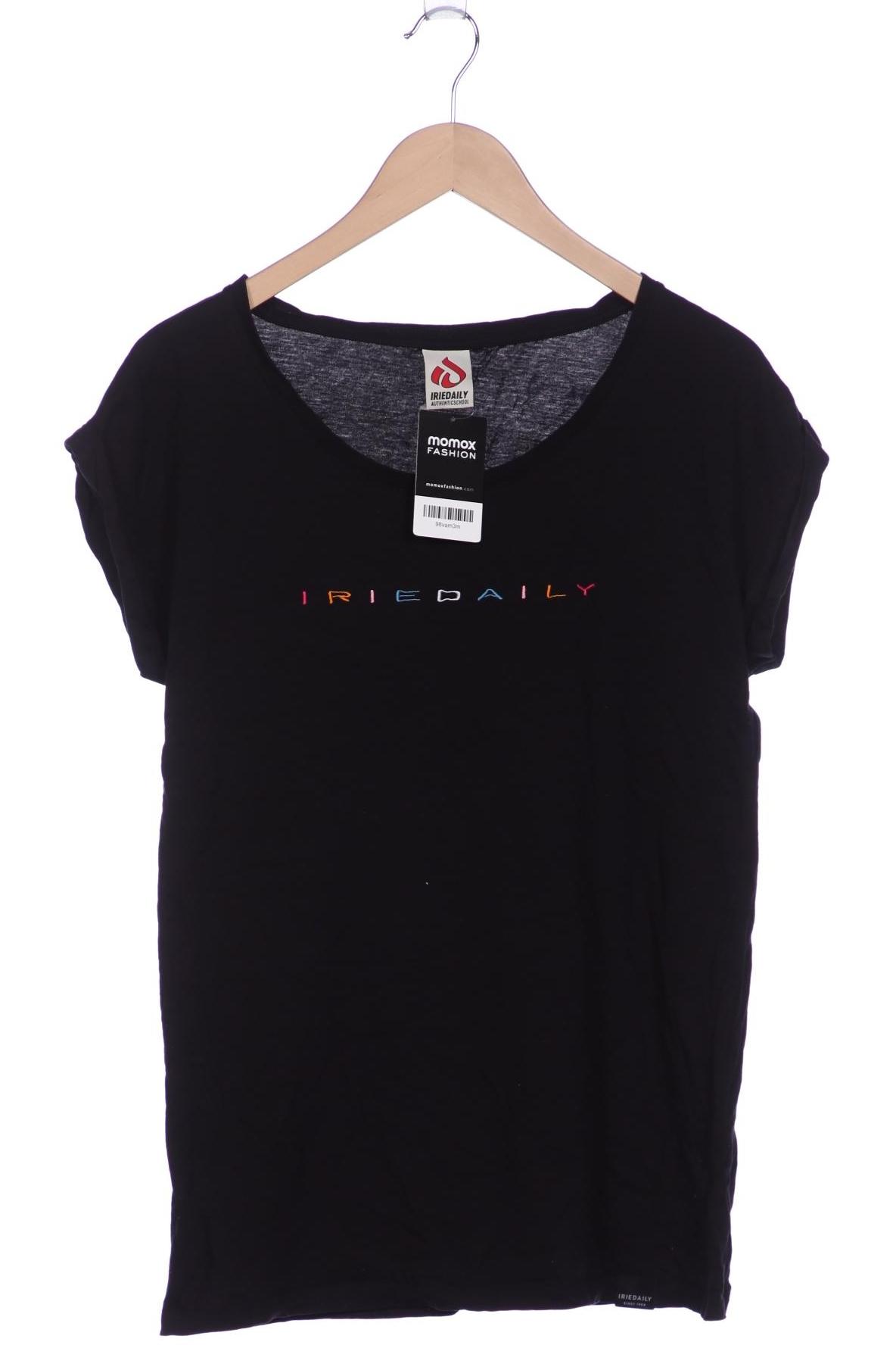 

iriedaily Damen T-Shirt, schwarz, Gr. 44