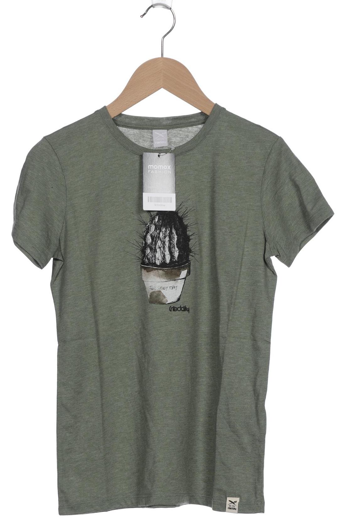 

iriedaily Damen T-Shirt, grün, Gr. 34