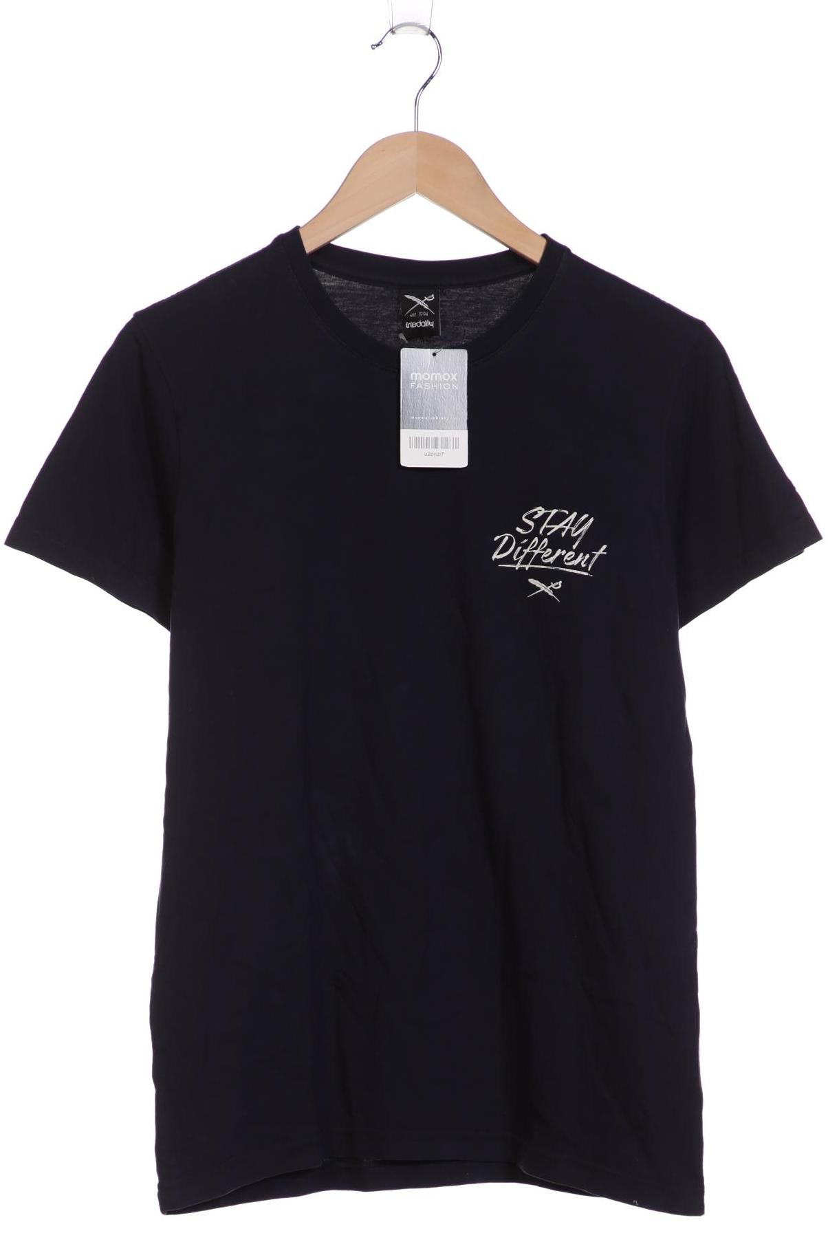 

iriedaily Damen T-Shirt, marineblau, Gr. 36