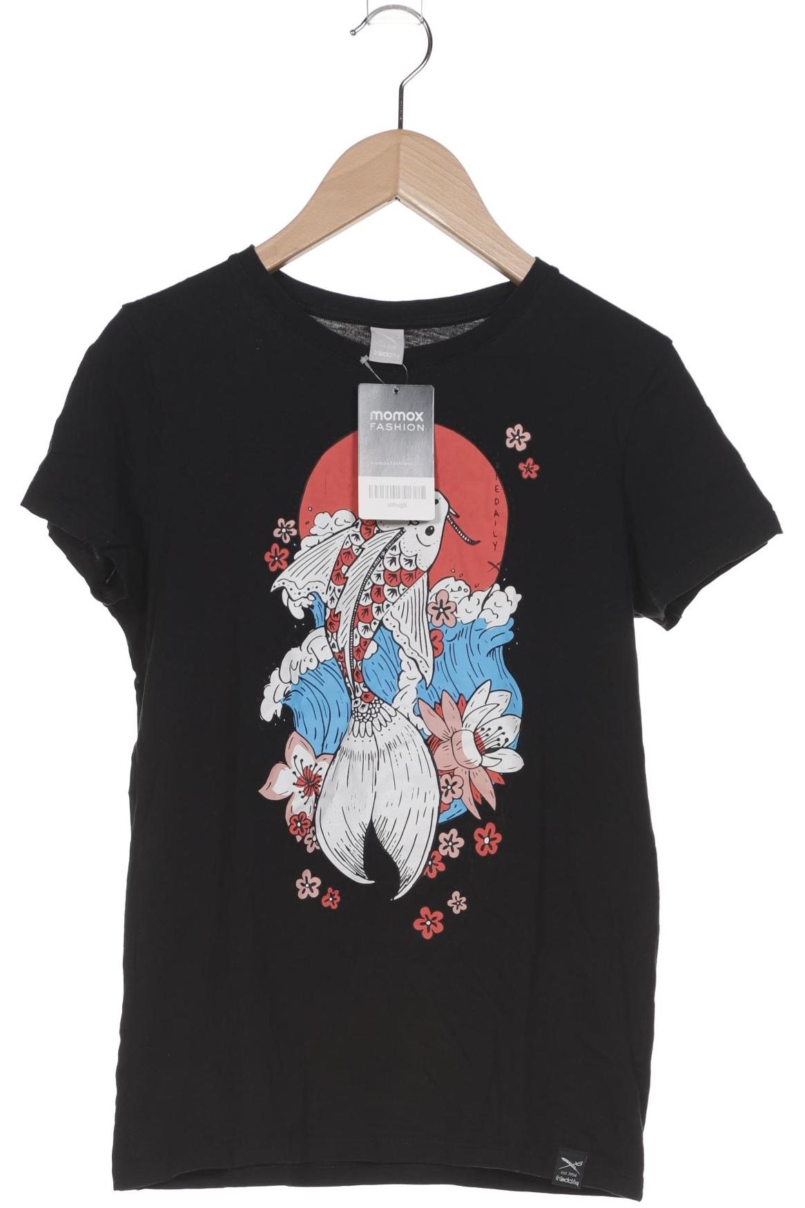 

iriedaily Damen T-Shirt, schwarz, Gr. 34