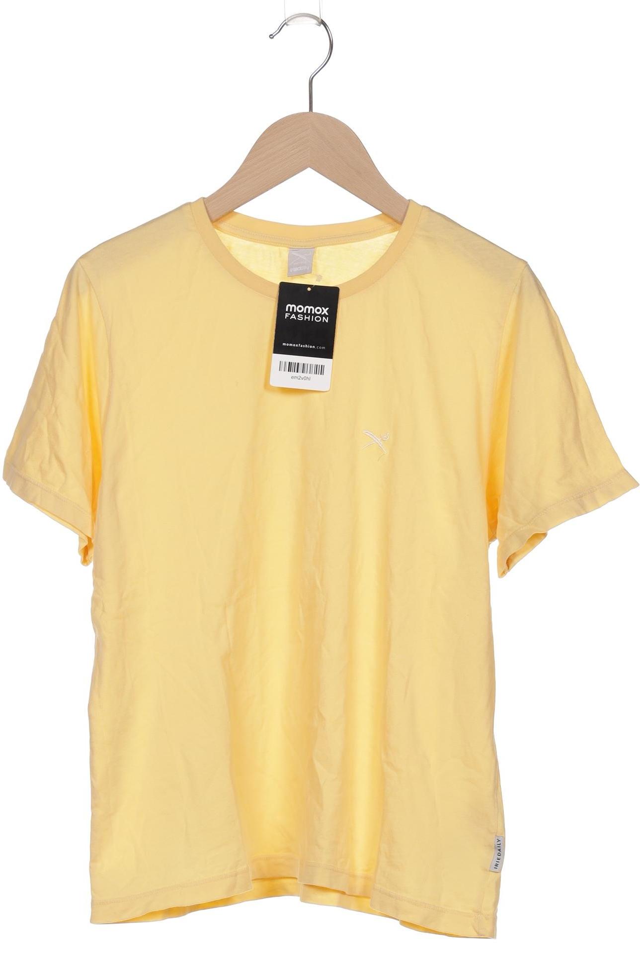 

iriedaily Damen T-Shirt, gelb, Gr. 36