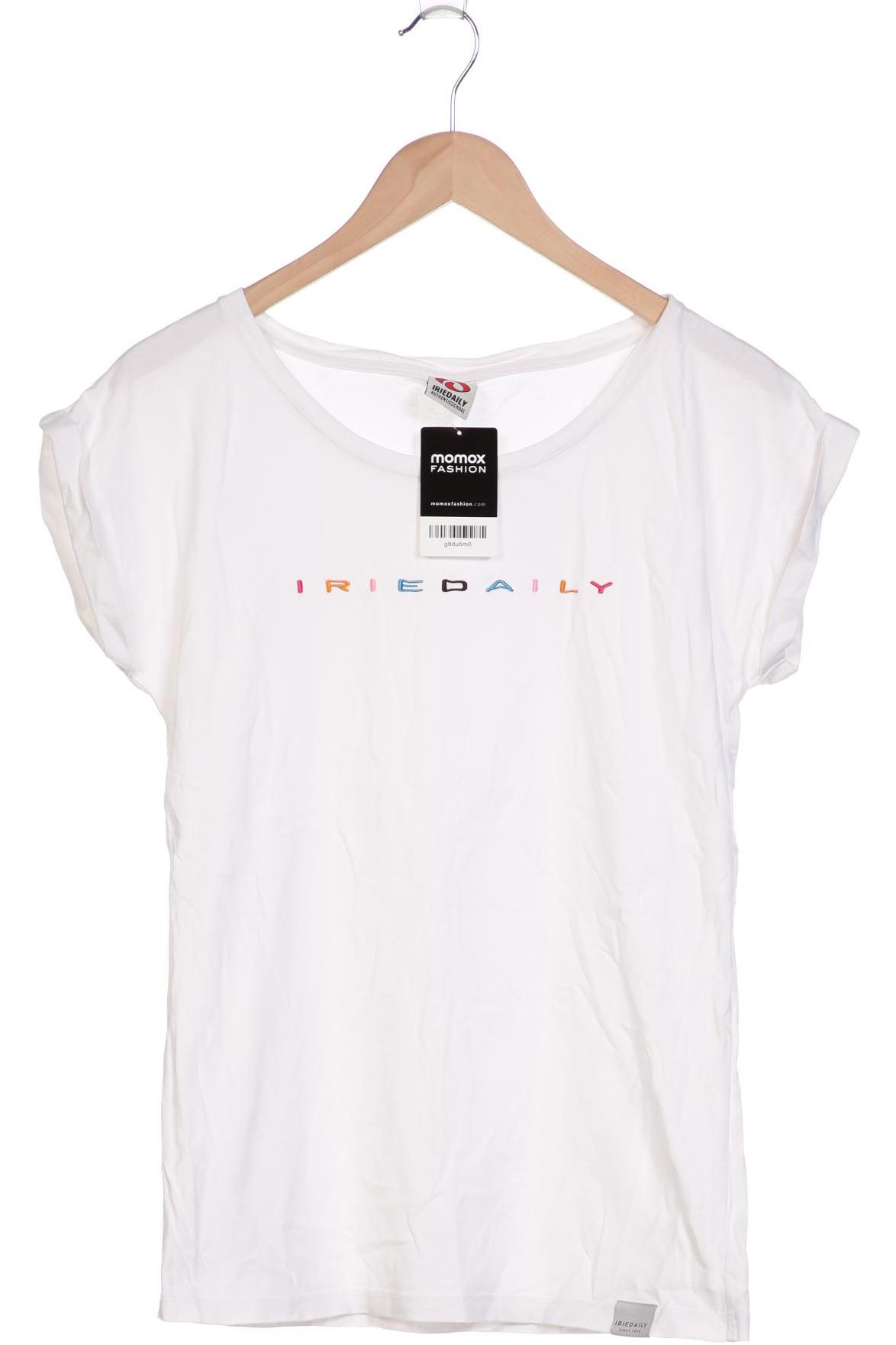 

iriedaily Damen T-Shirt, weiß, Gr. 38